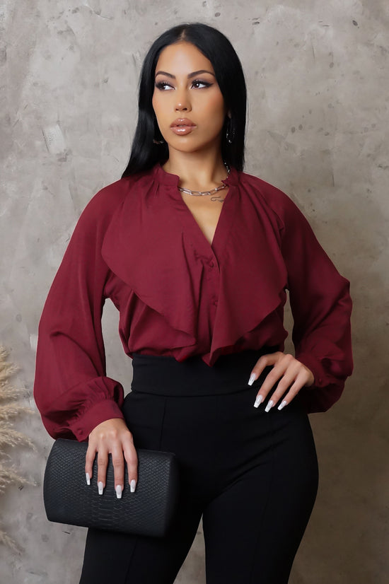All Mine Blouse - Red