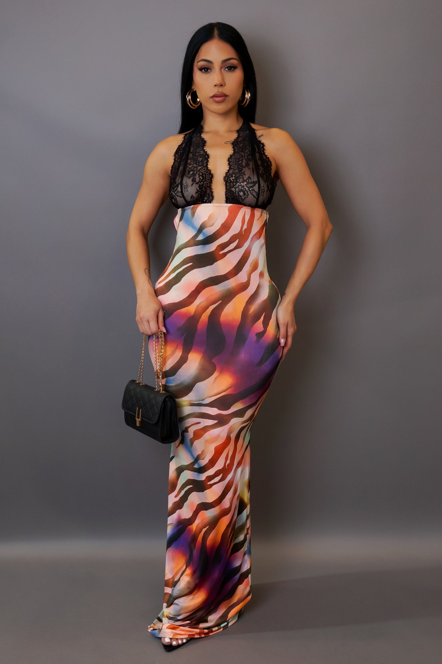 Sunset Maxi Dress - Multi