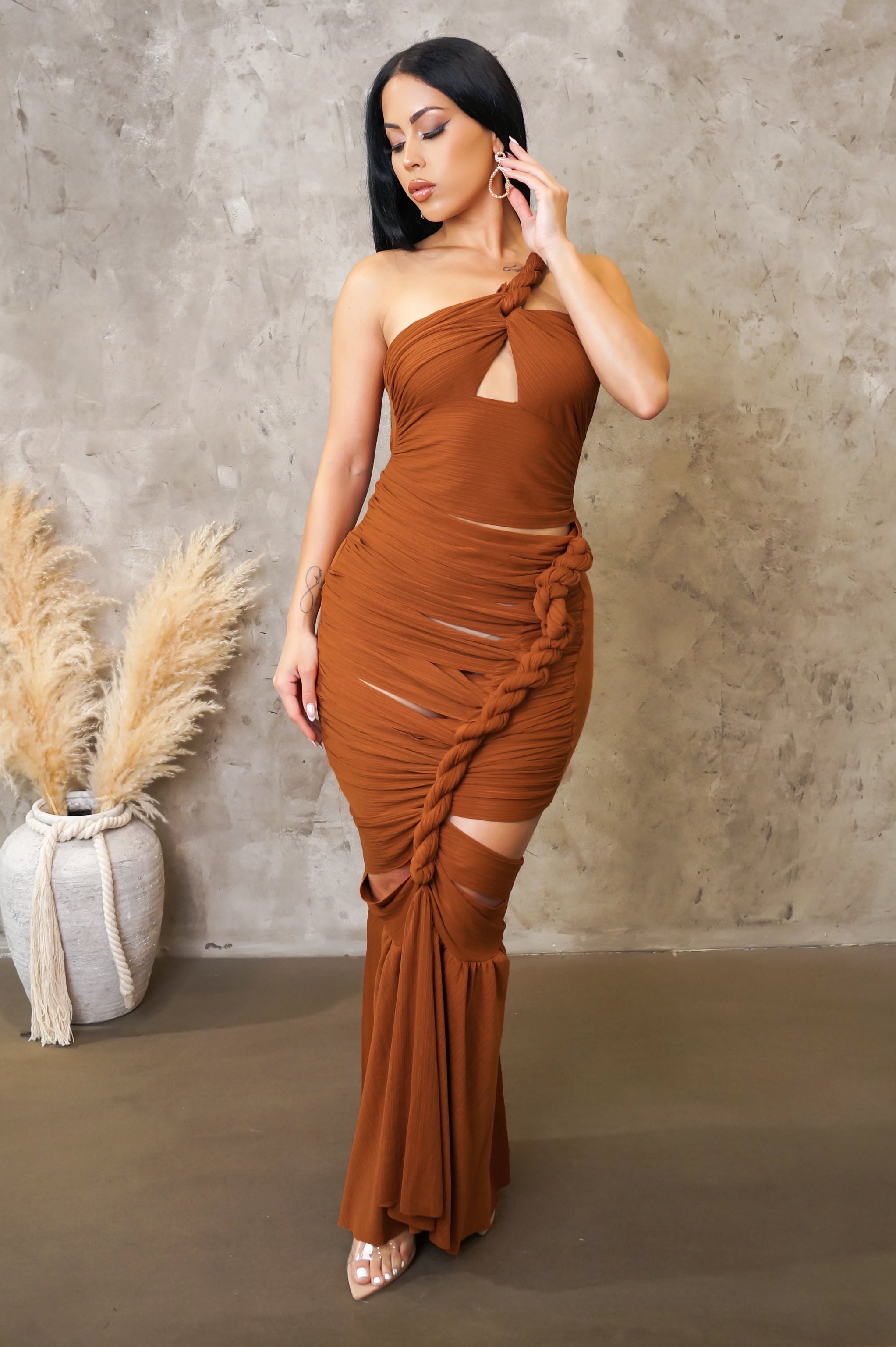 Maxi Wrap Skirt, White Magnolia