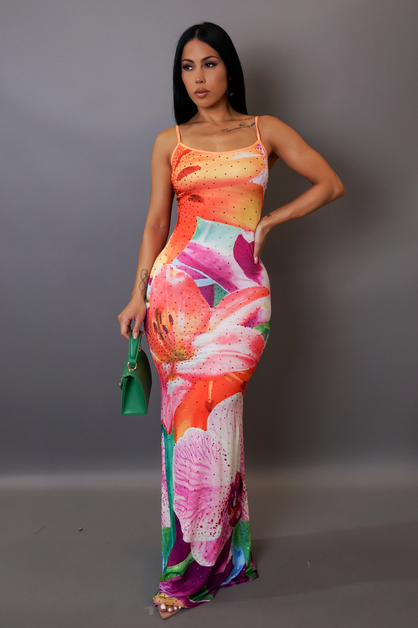 Now Or Never Maxi Dress - Multi