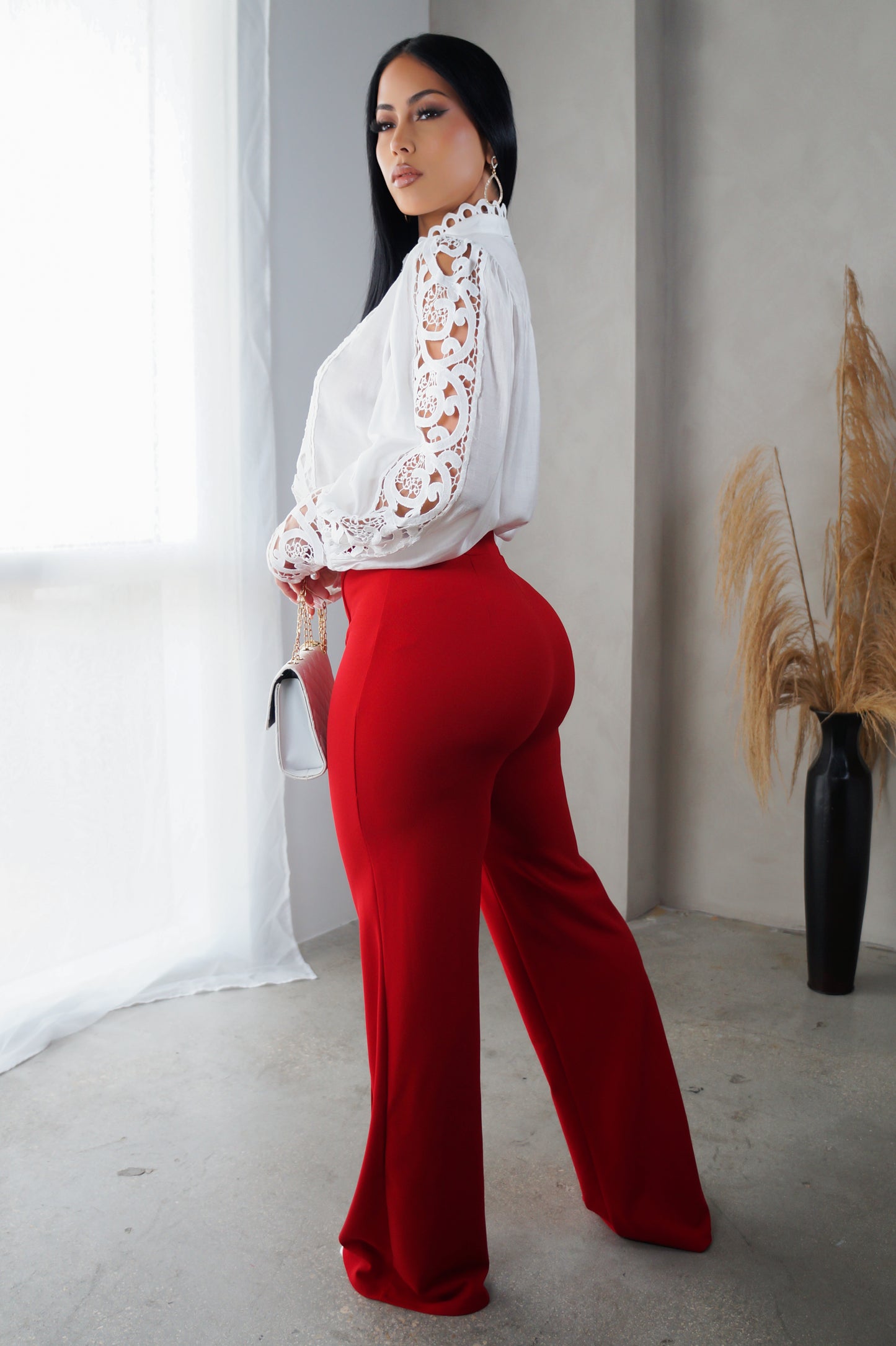 Magnolia Pants - Red