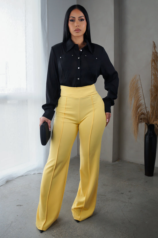 Magnolia Pants - Yellow