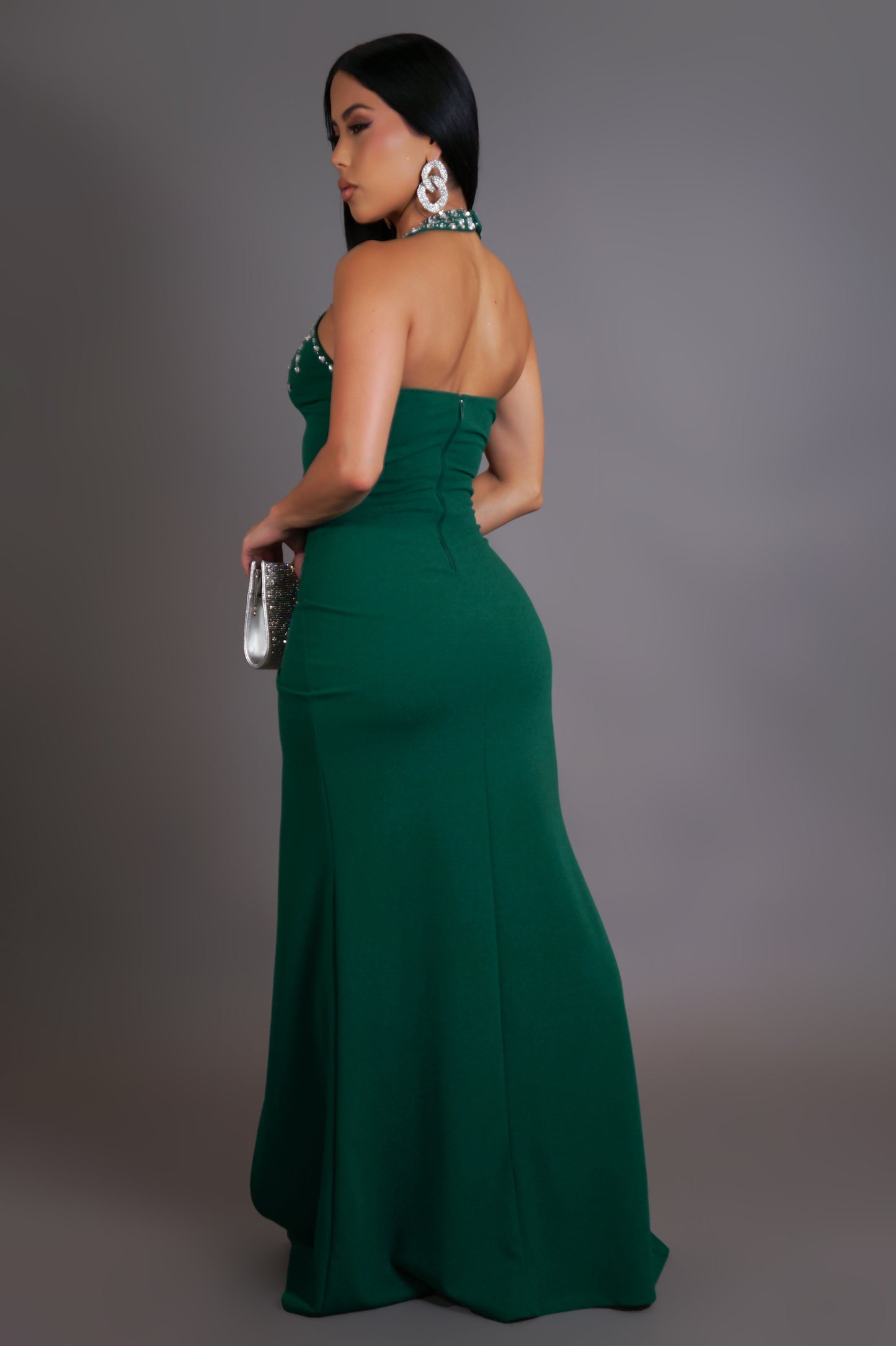 Break Up Maxi Dress - Green