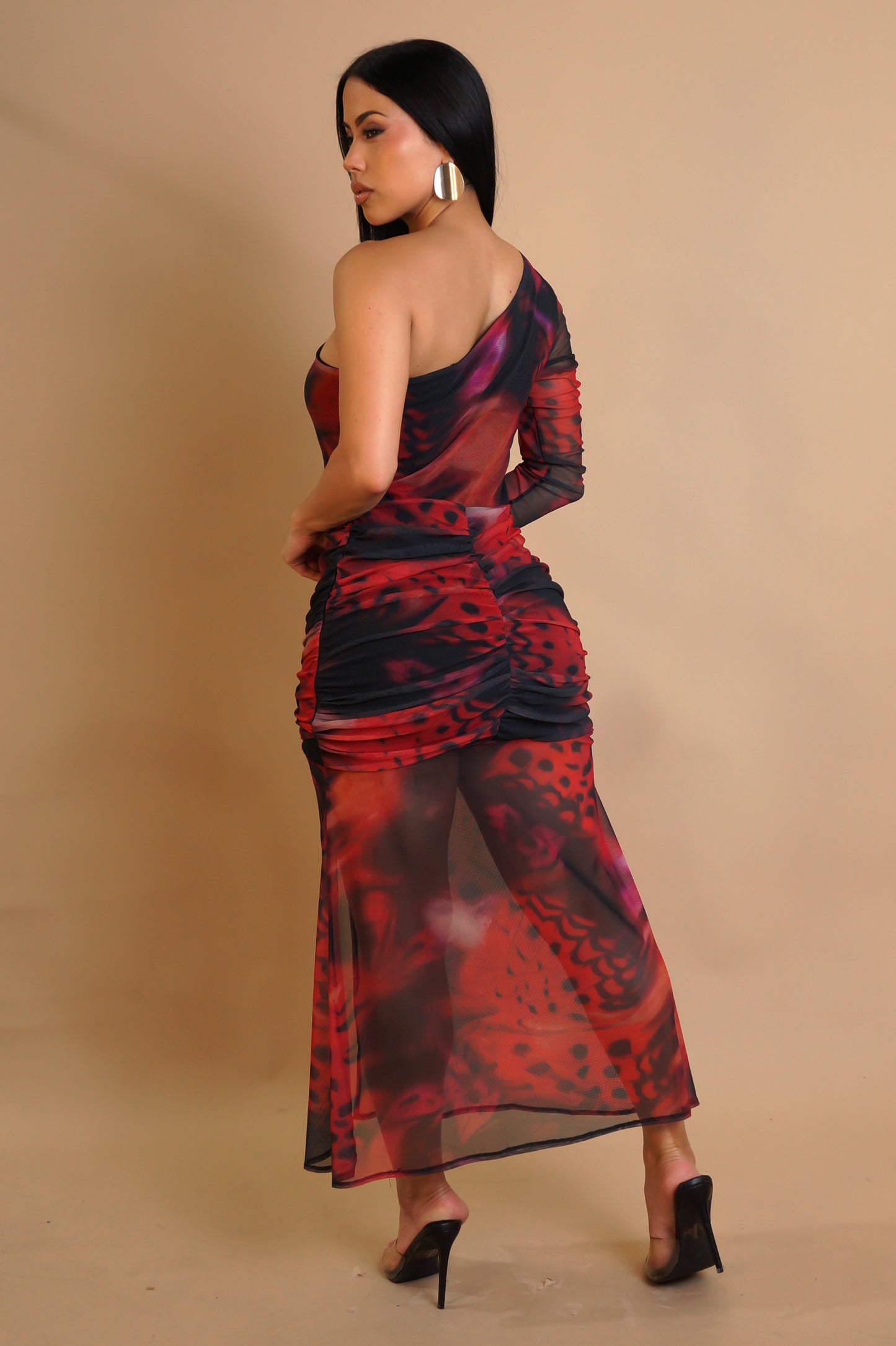 Tonight's The Night Midi Dress - Red