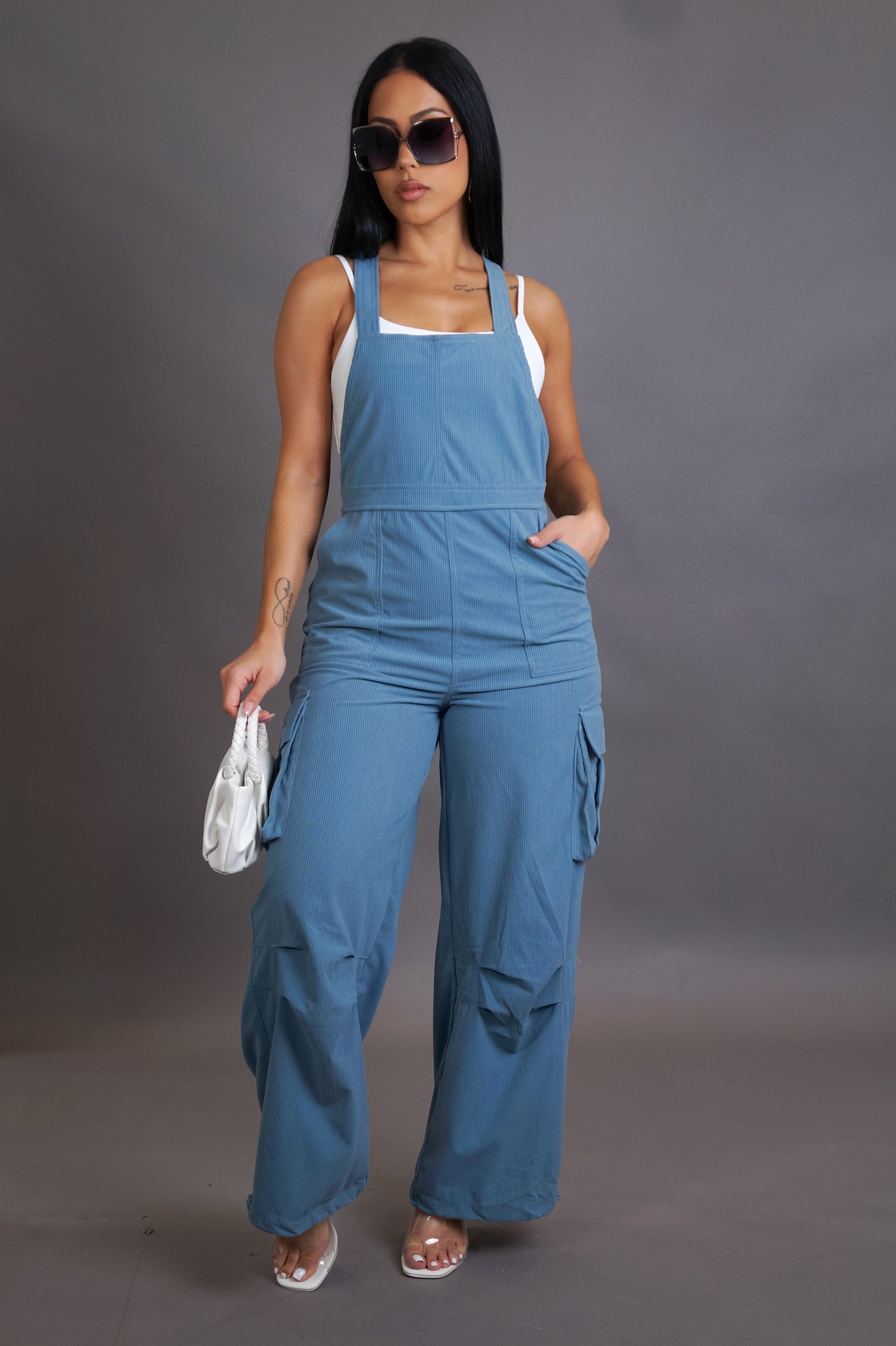 Overalls Jumpsuit - Blue