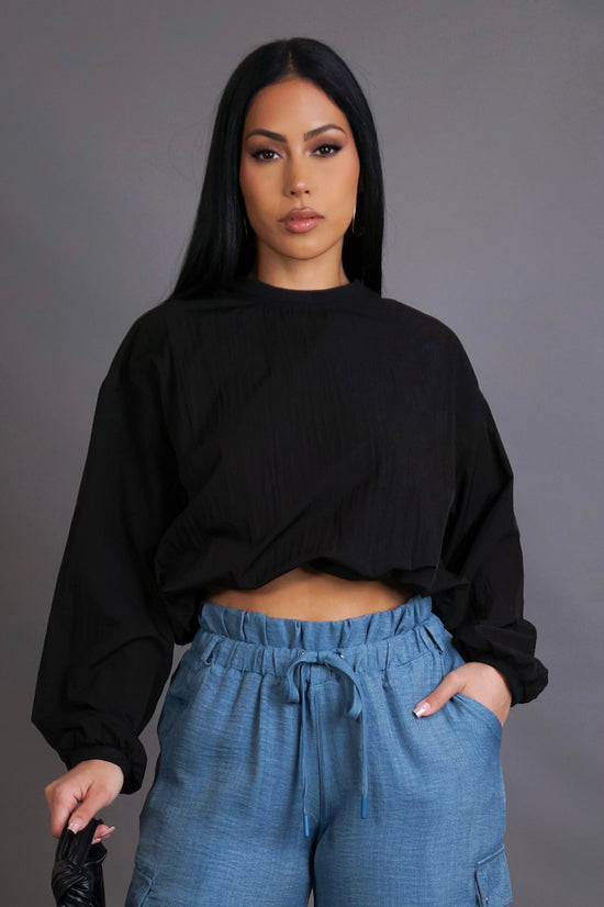 Iconic Crop Top - Black