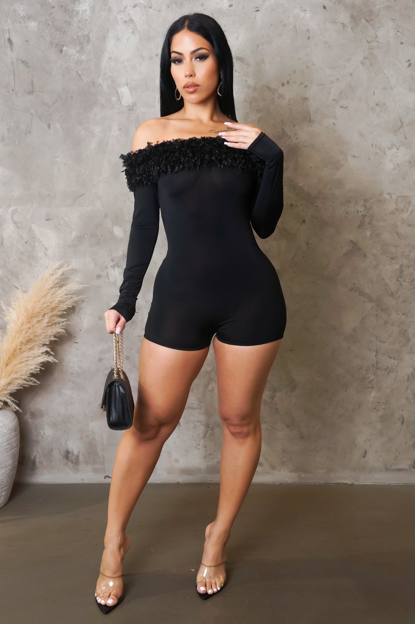 Load image into Gallery viewer, Sweet Life Romper - Black
