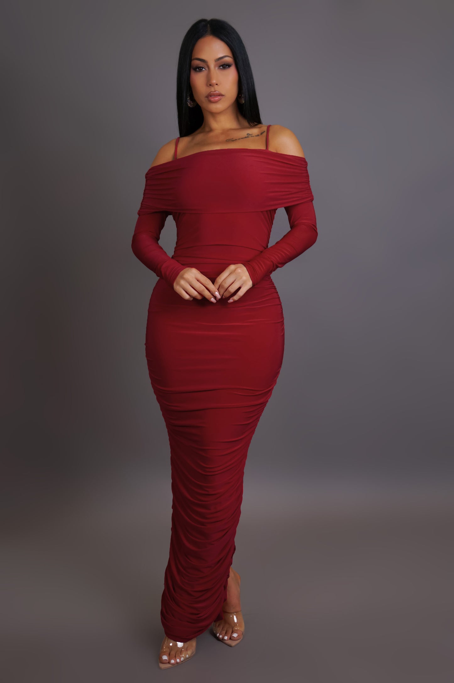 All For You Maxi Dress - Red