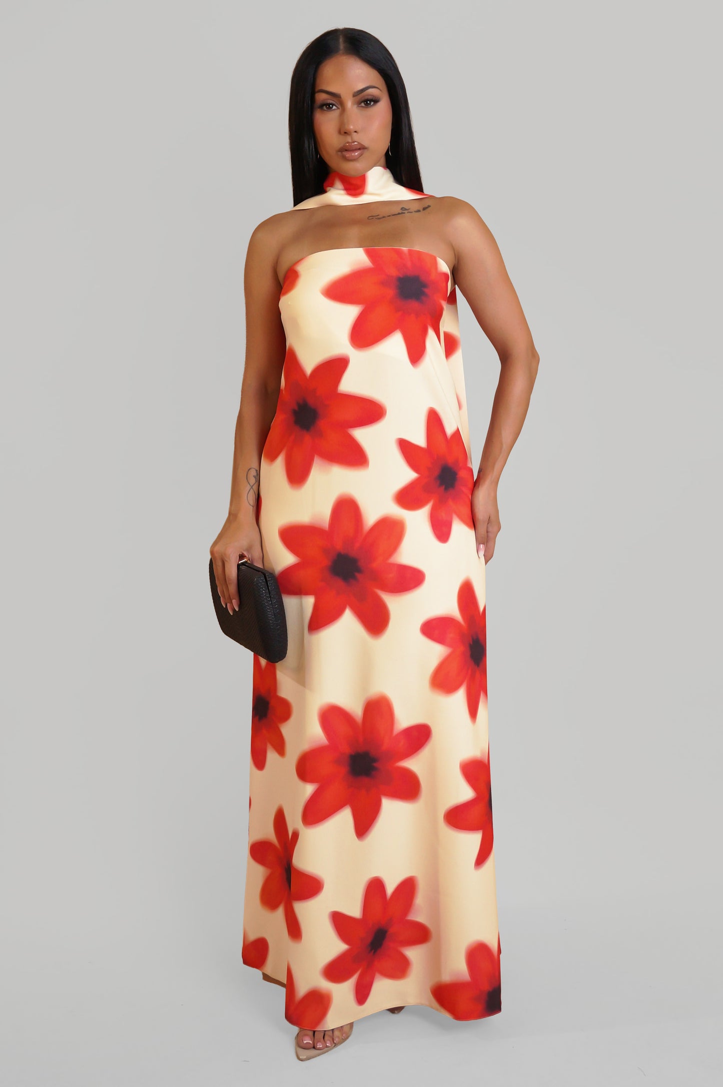 Envision This Maxi Dress- Cream