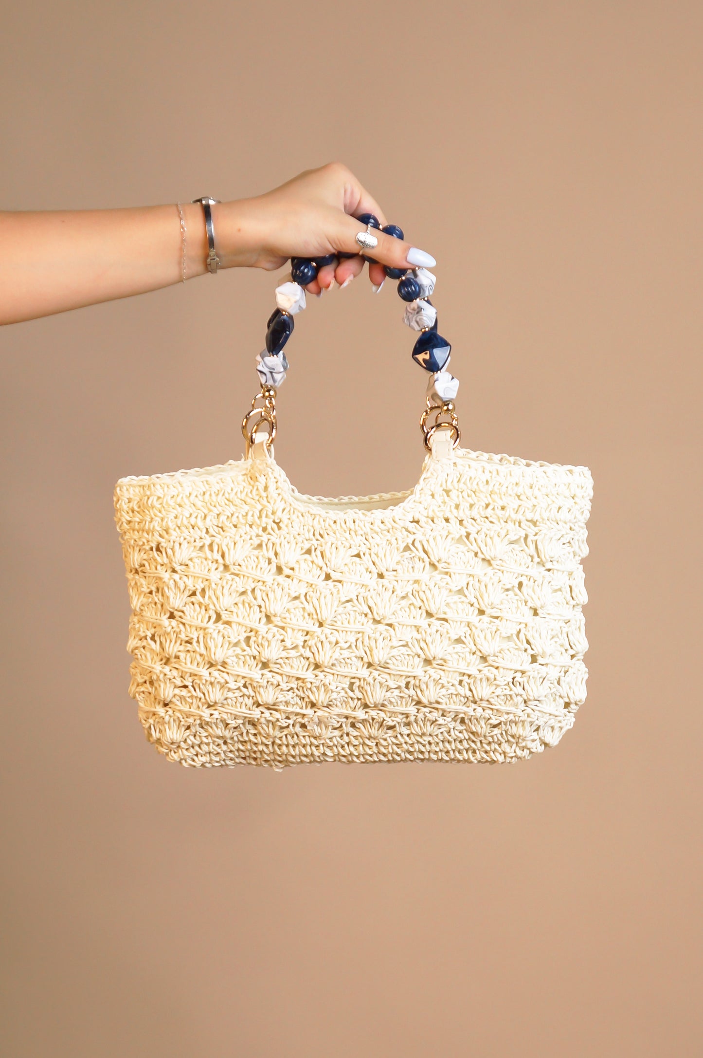 New Lover Purse - Brown - Cream