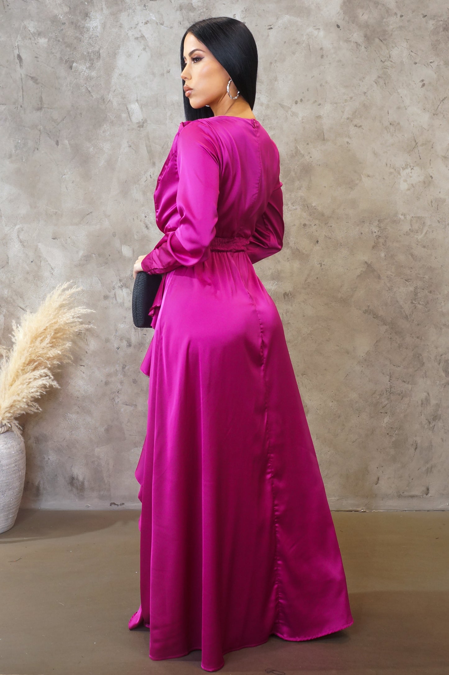Load image into Gallery viewer, Here I Go Maxi Dress - Purple
