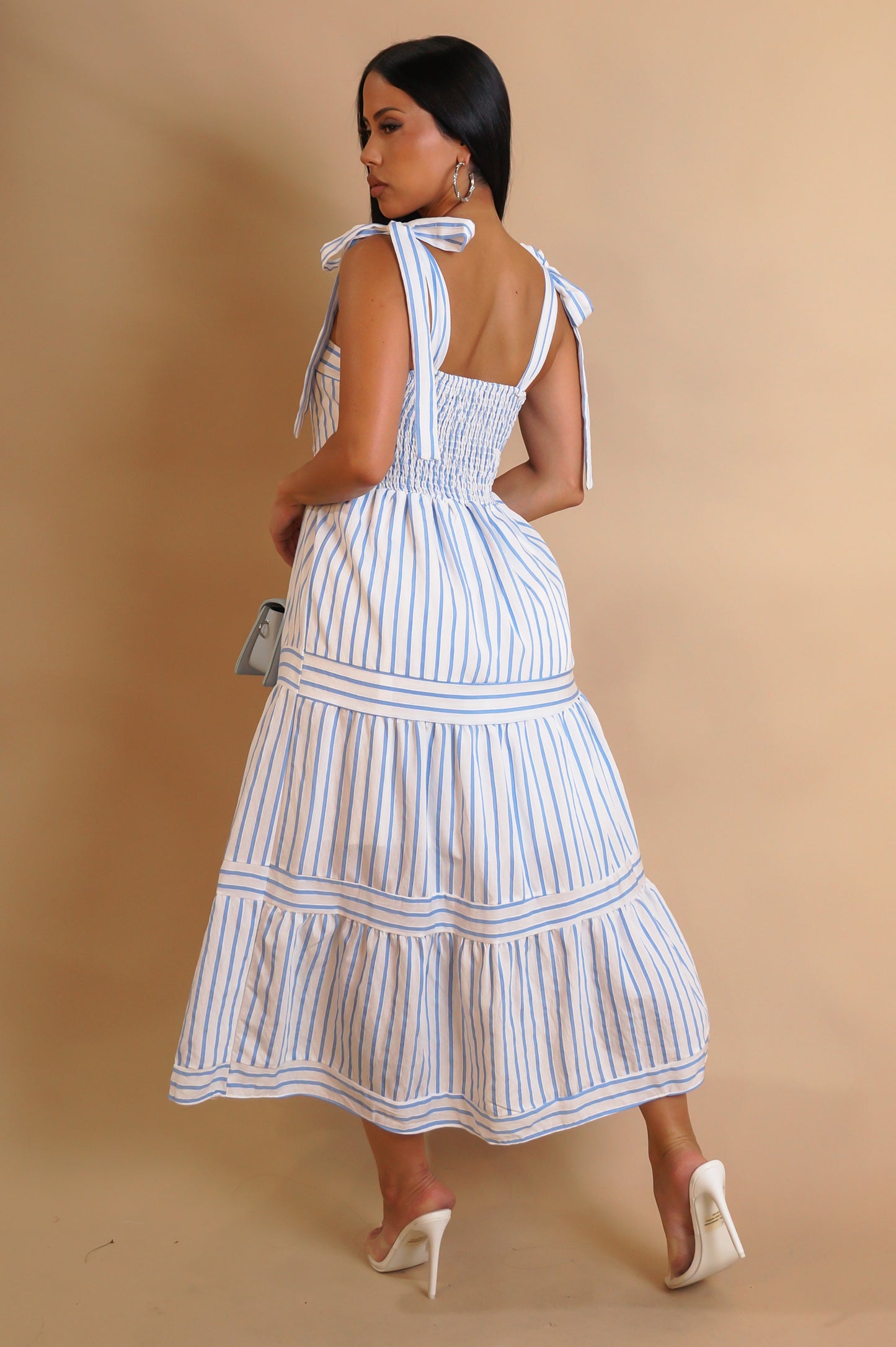 Your Desire Midi Dress - Blue