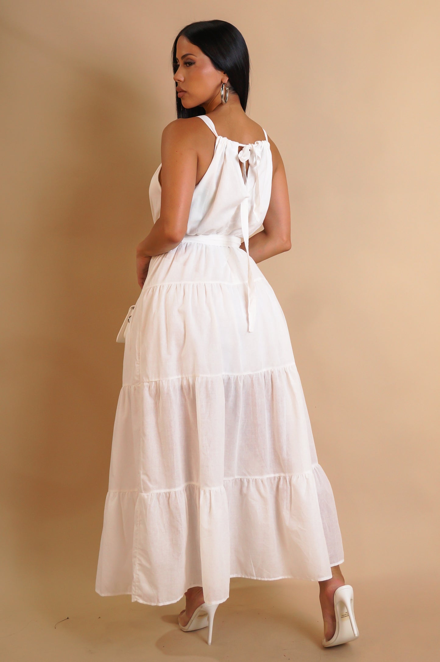 Embrace It Midi Dress - White