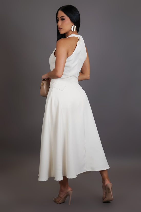 Showing My Love Maxi Dress - White