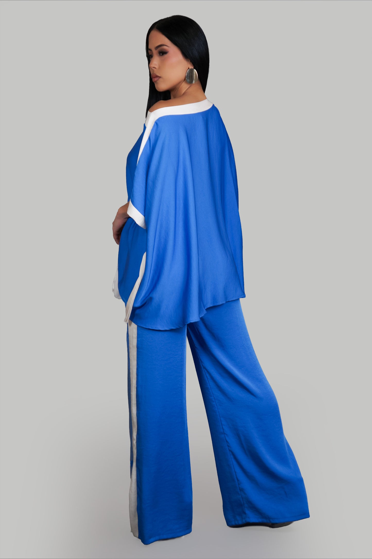 One Step At A Time Pant Set - Blue