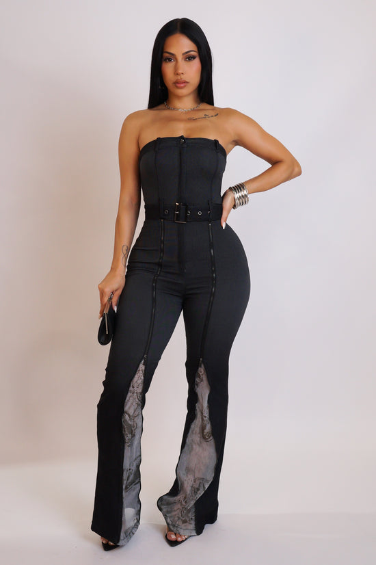 Better For Me Jumpsuit - Black