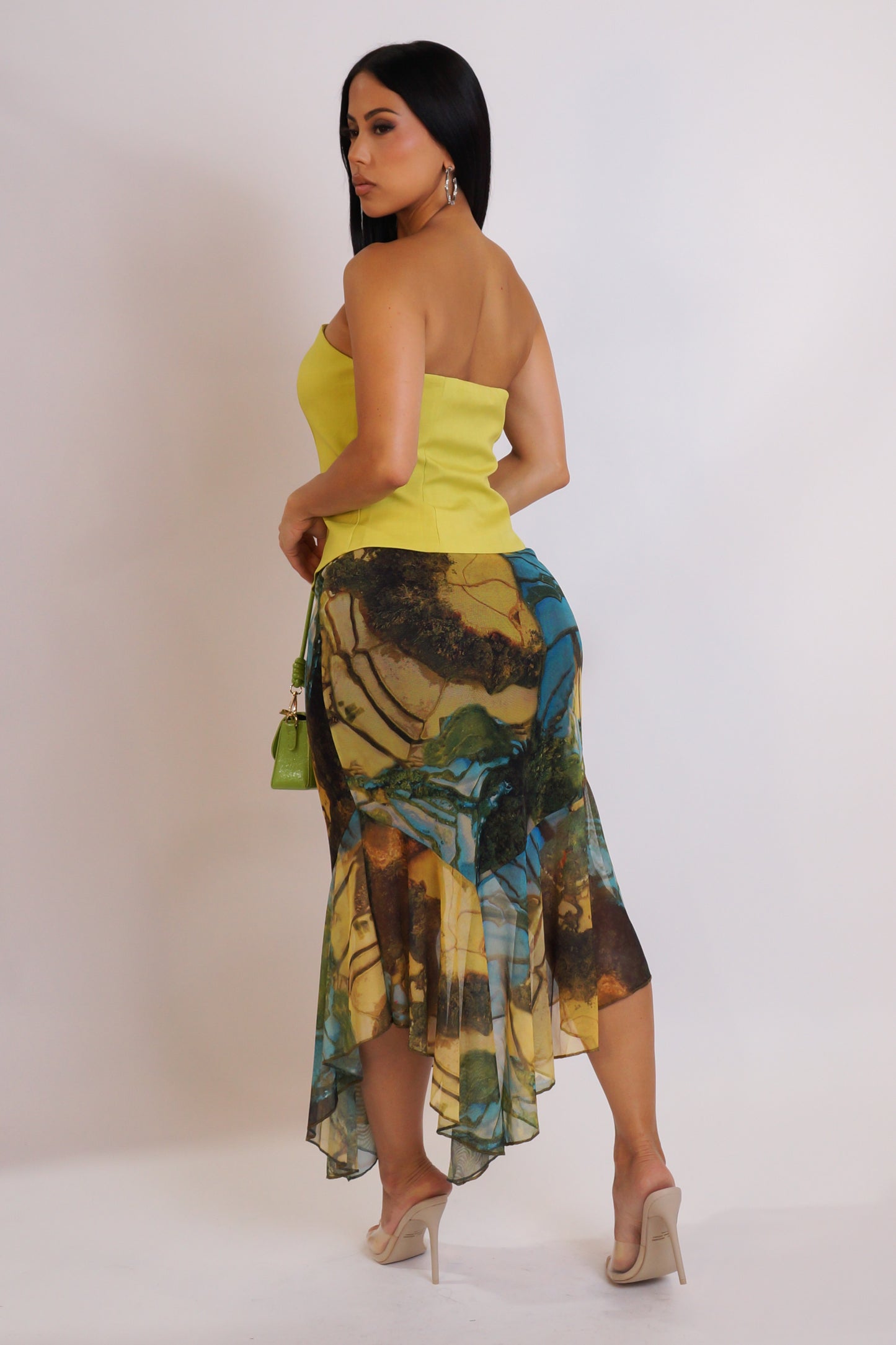 Karma Knows Skirt - Green