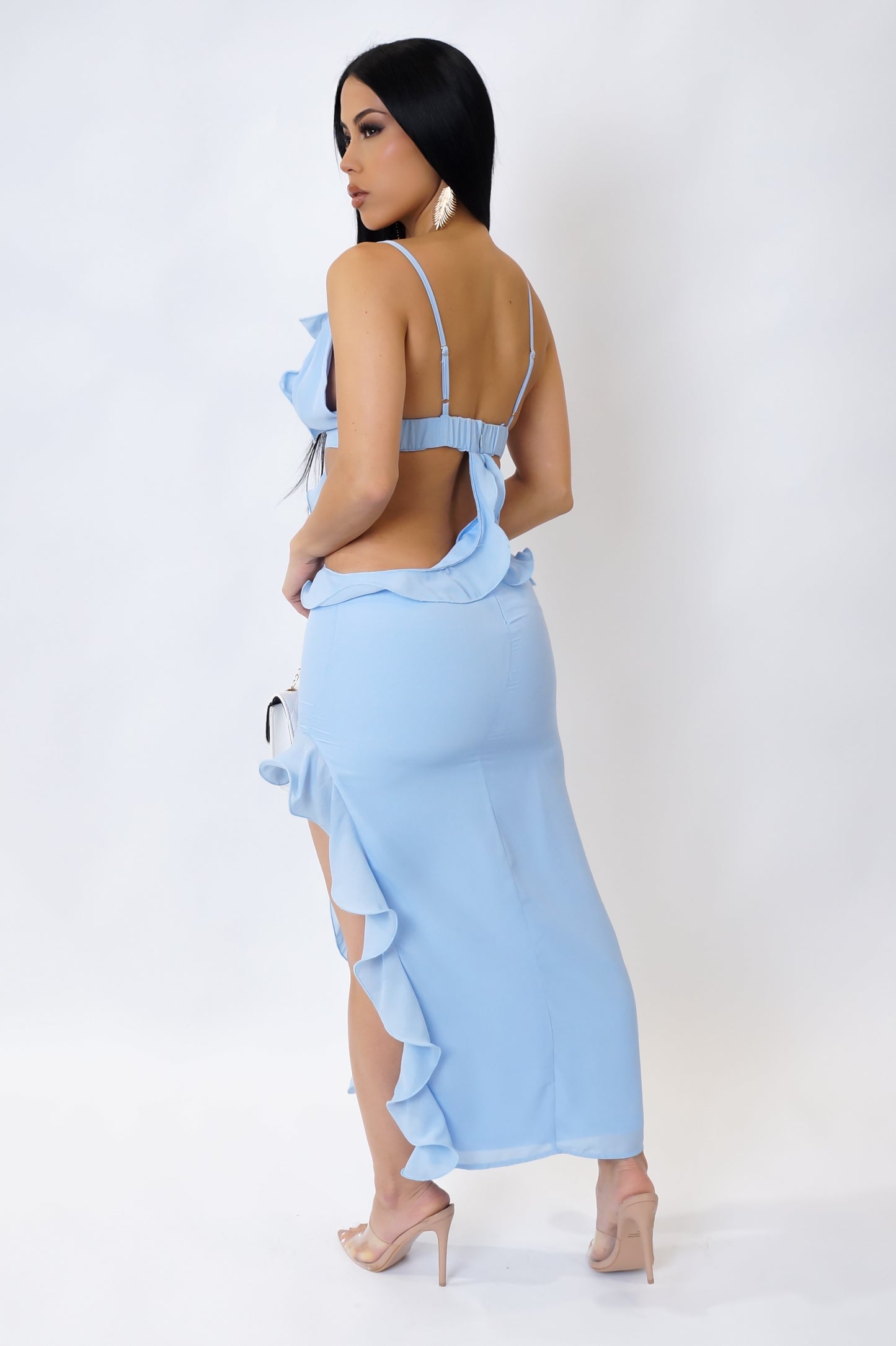 Load image into Gallery viewer, Summer Feeling Maxi Dress - Blue
