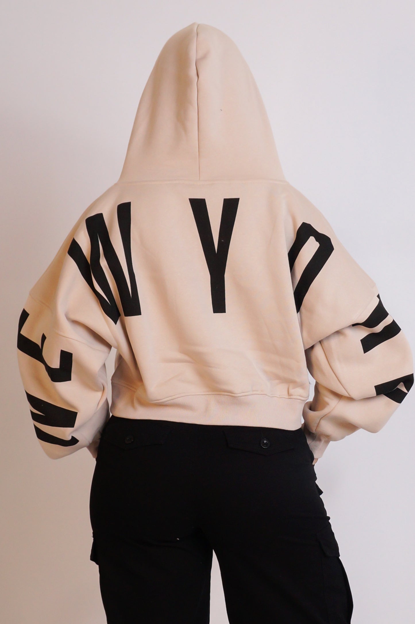 New York Hoodie - Cream