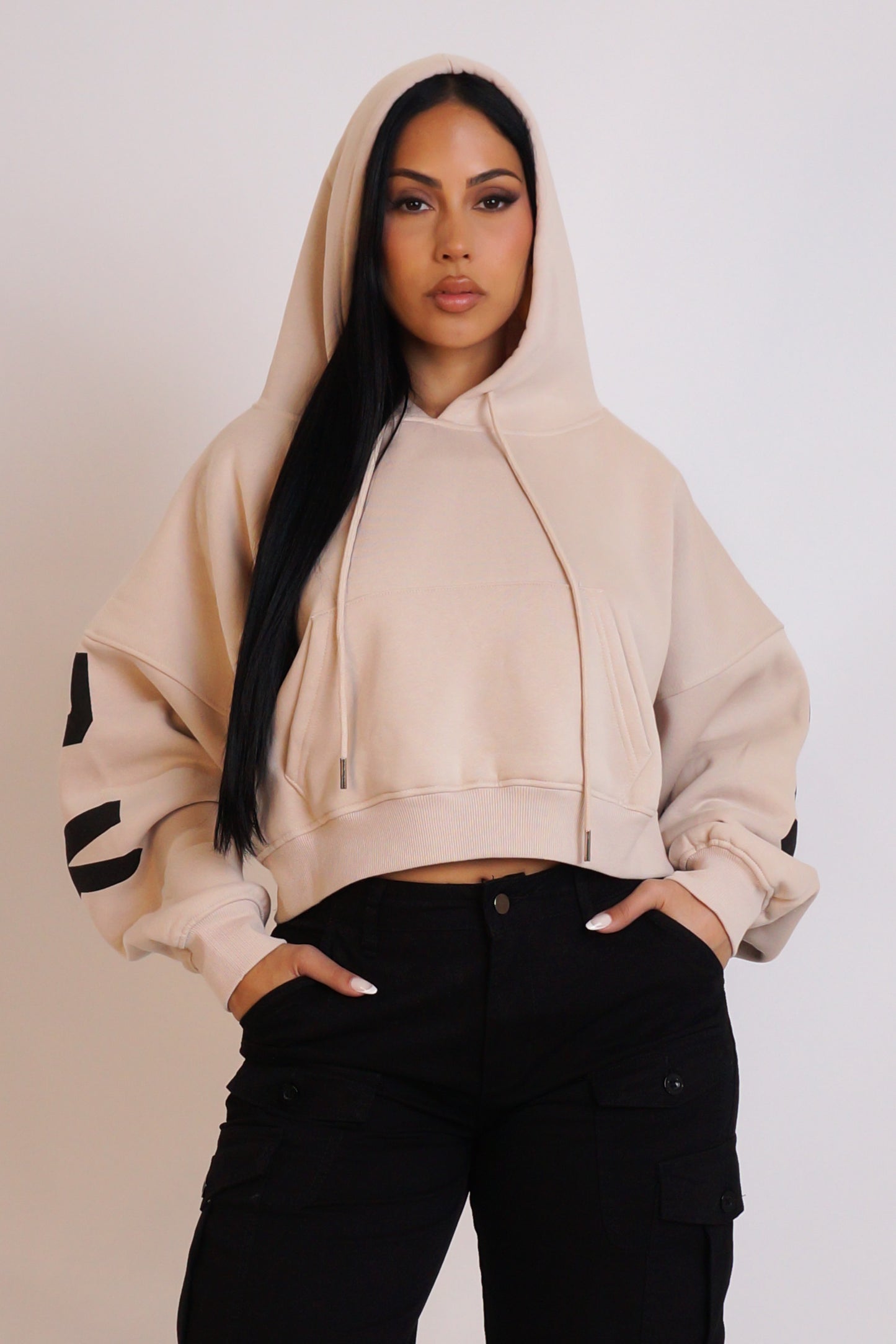 After Hours Hoodie - Cream