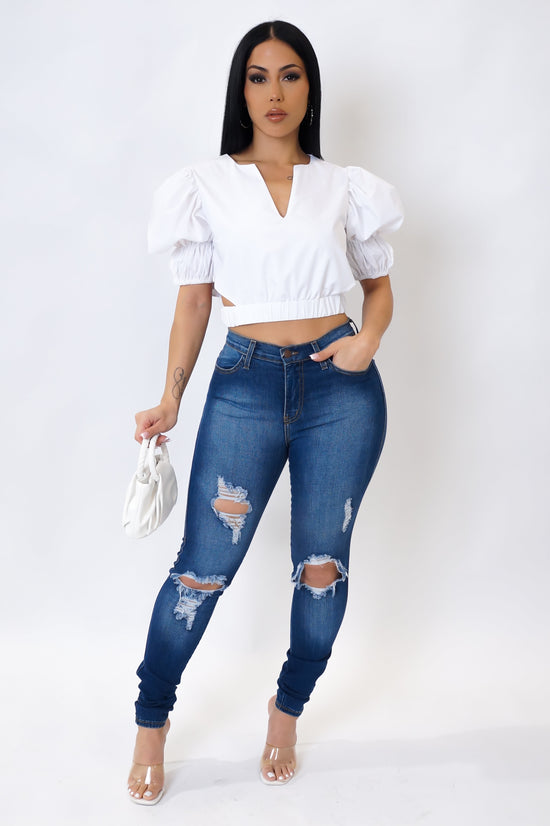 Load image into Gallery viewer, Chic Jeans - Dark Wash
