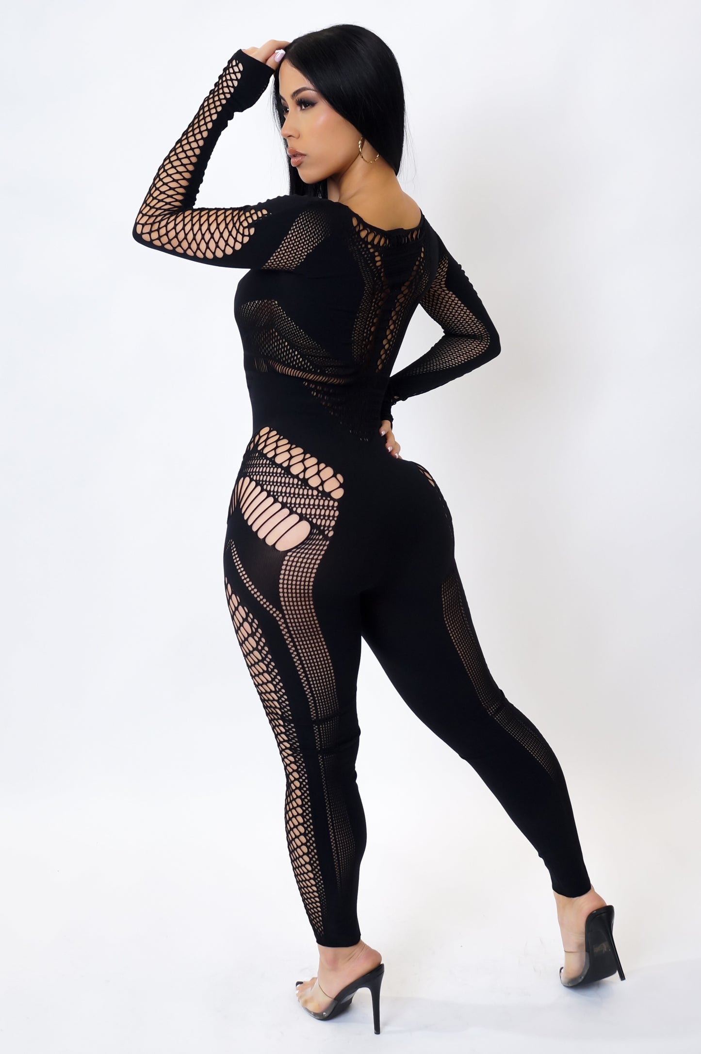 Sneak Peek Jumpsuit - Black – Magnolia Fashion Wholesale