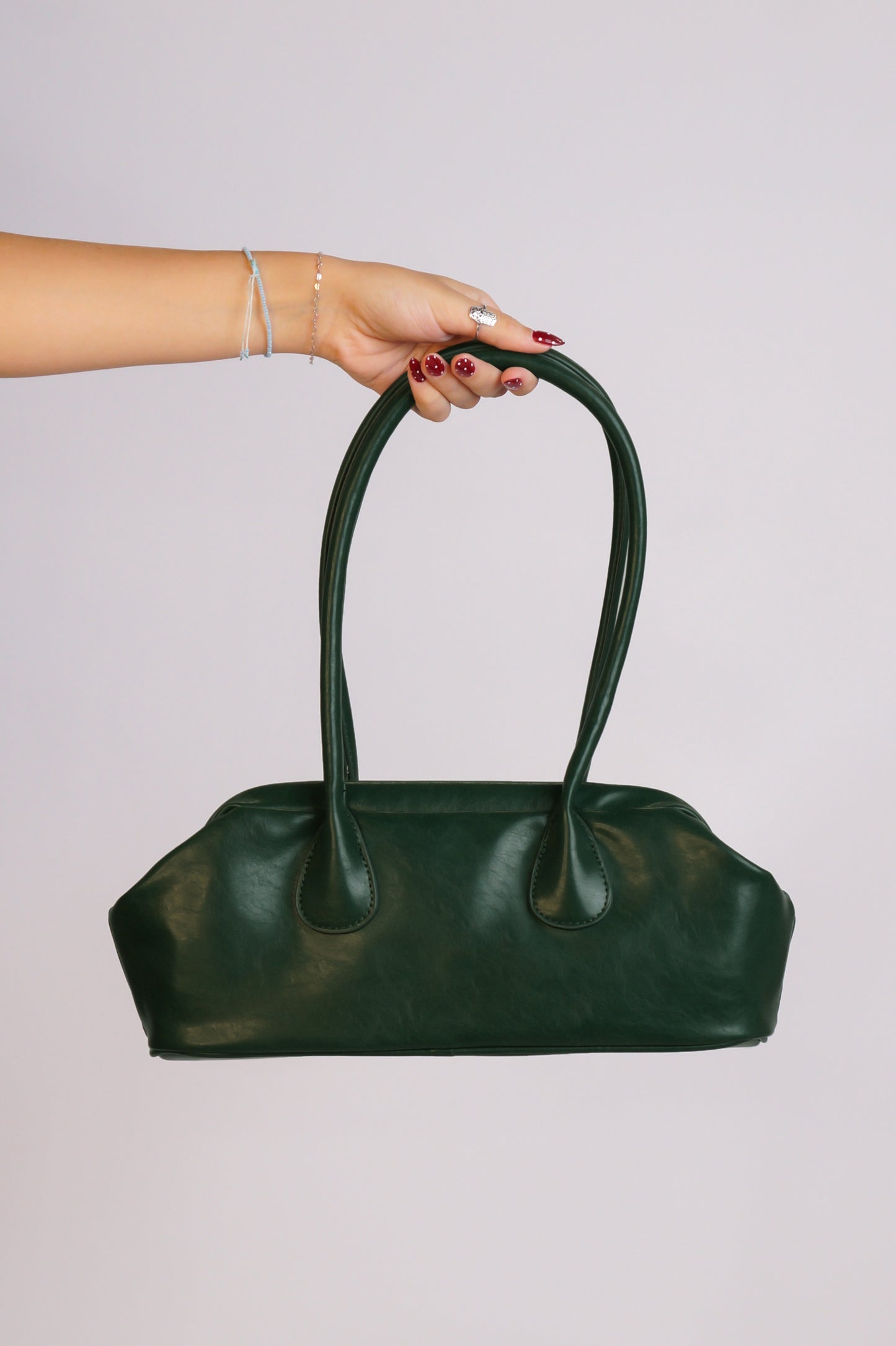 Swiftly Purse - Green - Brown - Burgundy