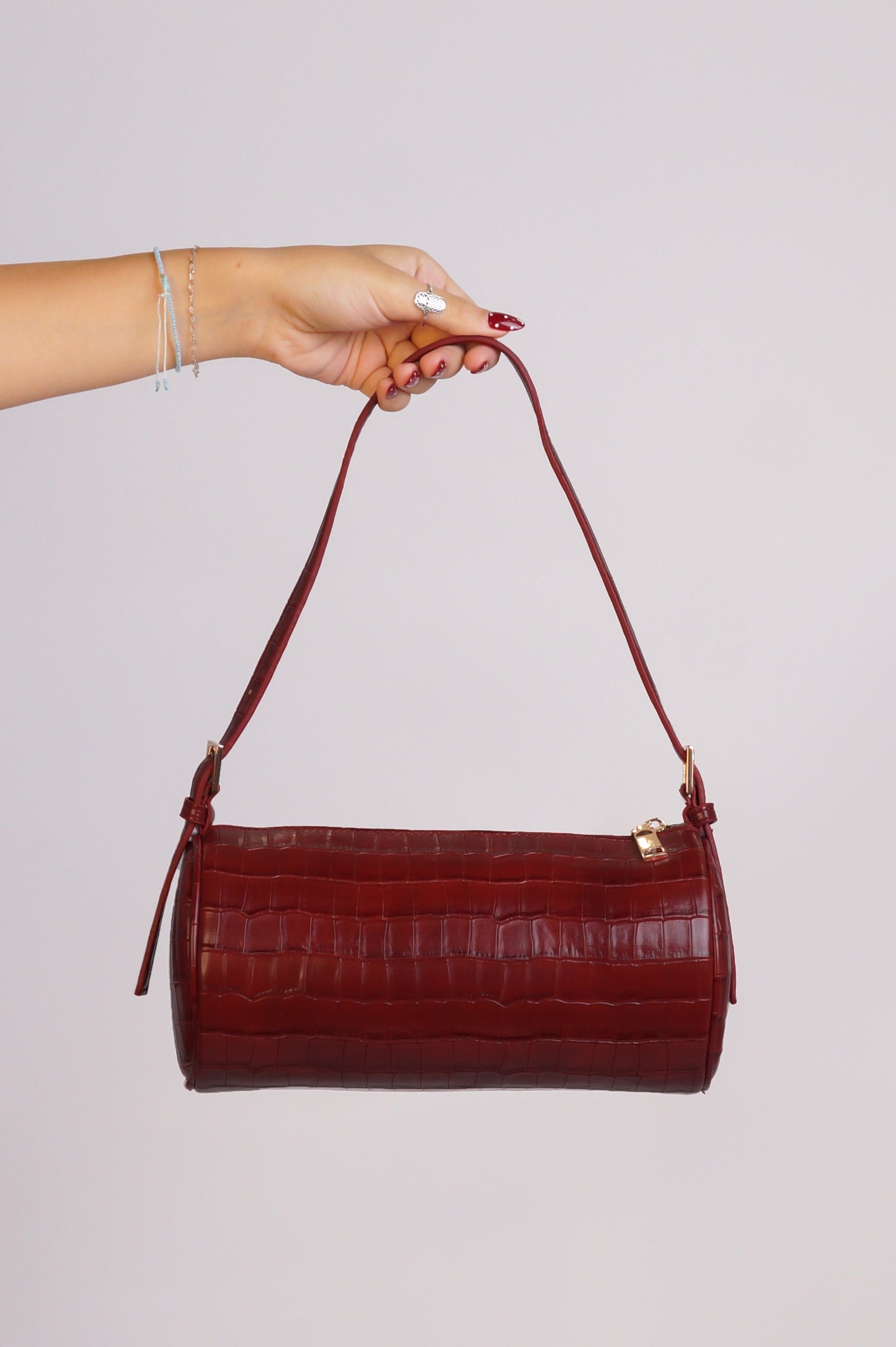 Kai Purse - Red - White