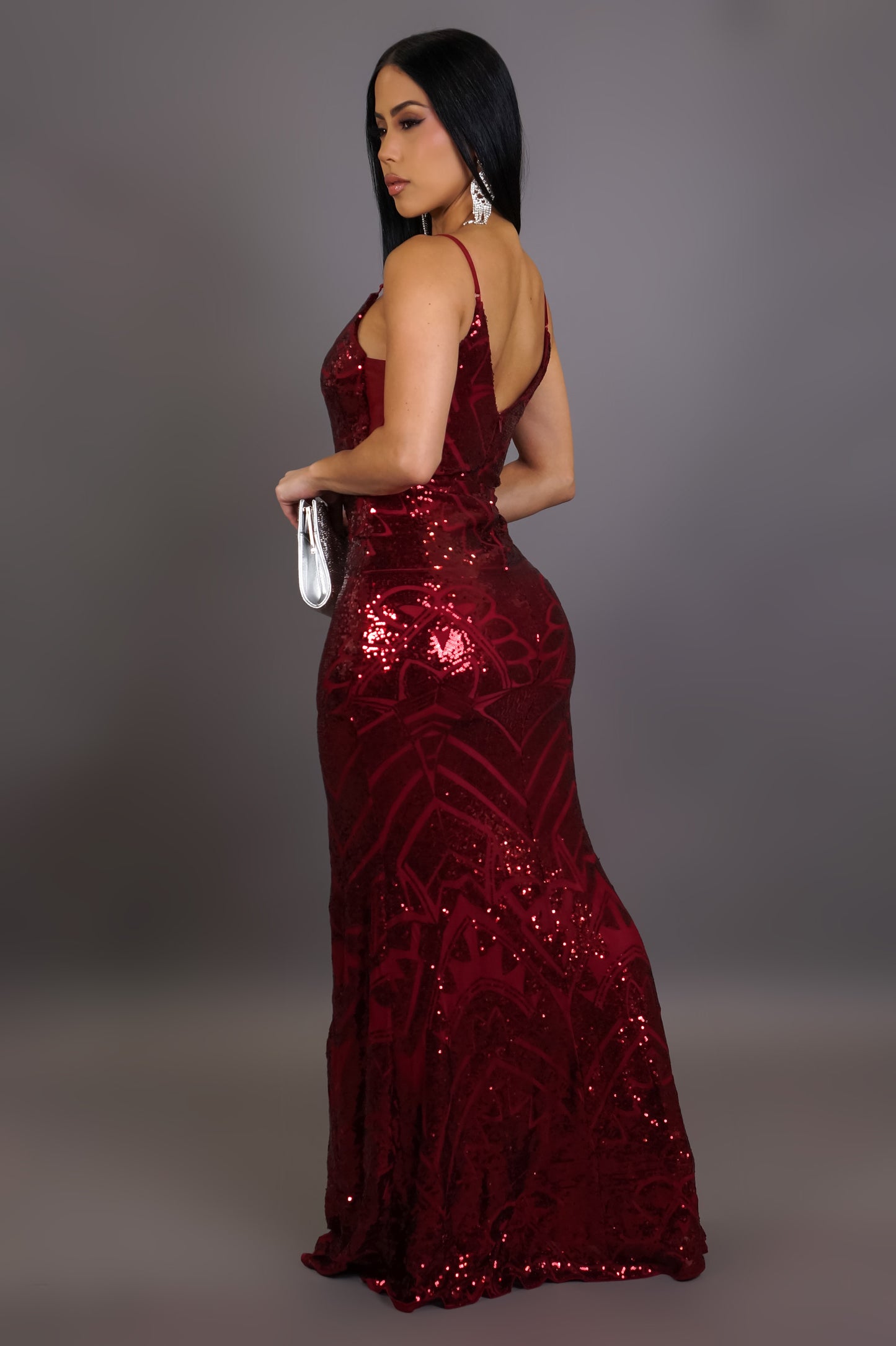 Irreplaceable Maxi Dress - Burgundy