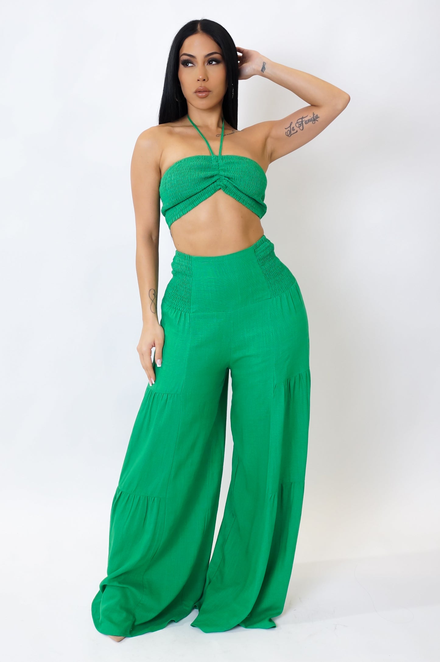 Load image into Gallery viewer, Runner Up Pant Set - Green
