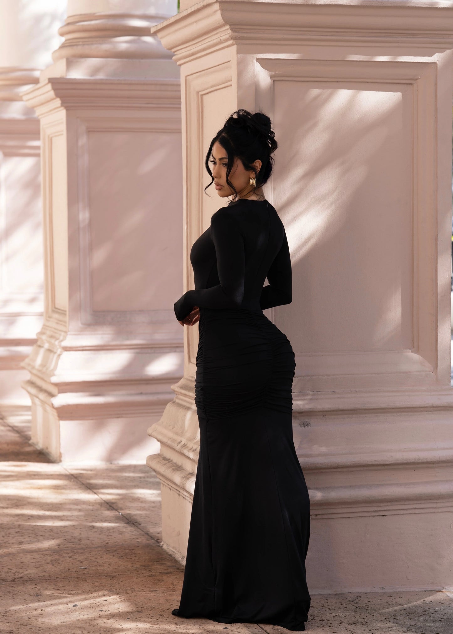 Since You've Been Like This Maxi Dress - Black