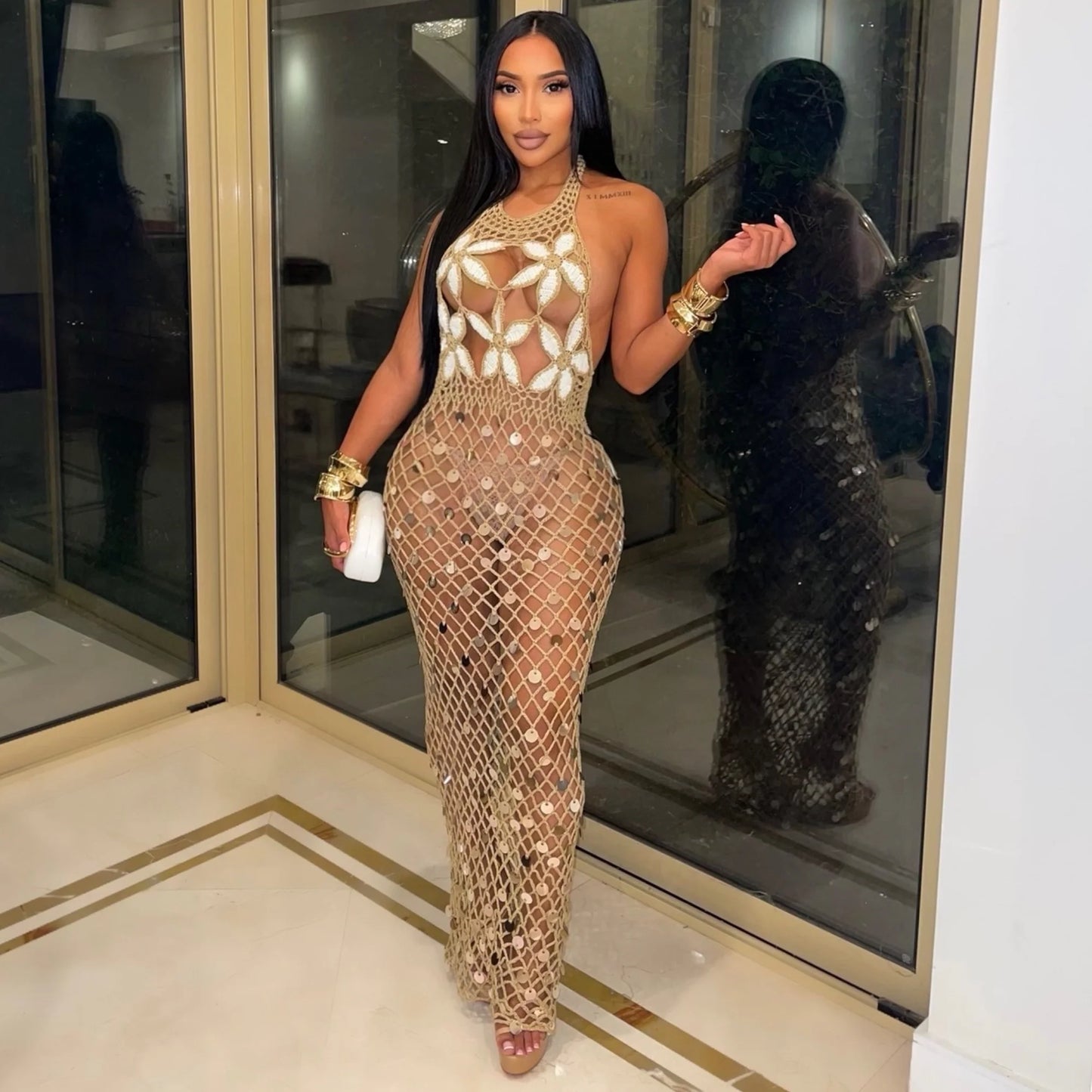 Aureli's Dress - Khaki