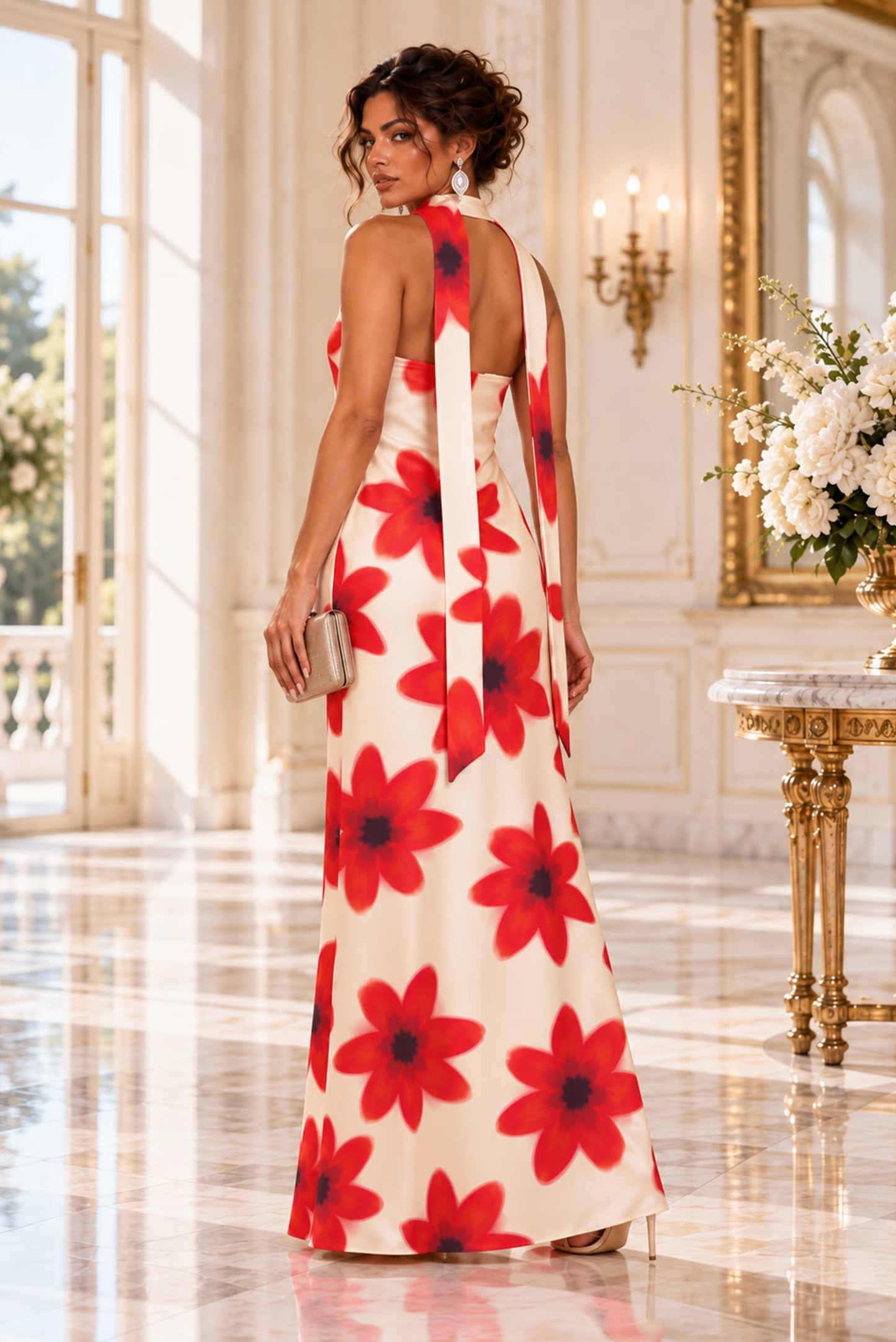 Envision This Maxi Dress- Cream
