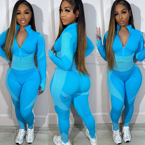 In The Shade Pant Set - Blue