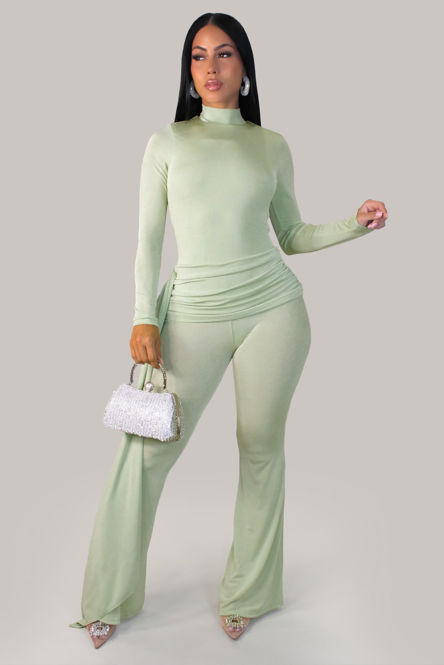 Nahirana Jumpsuit - Sage