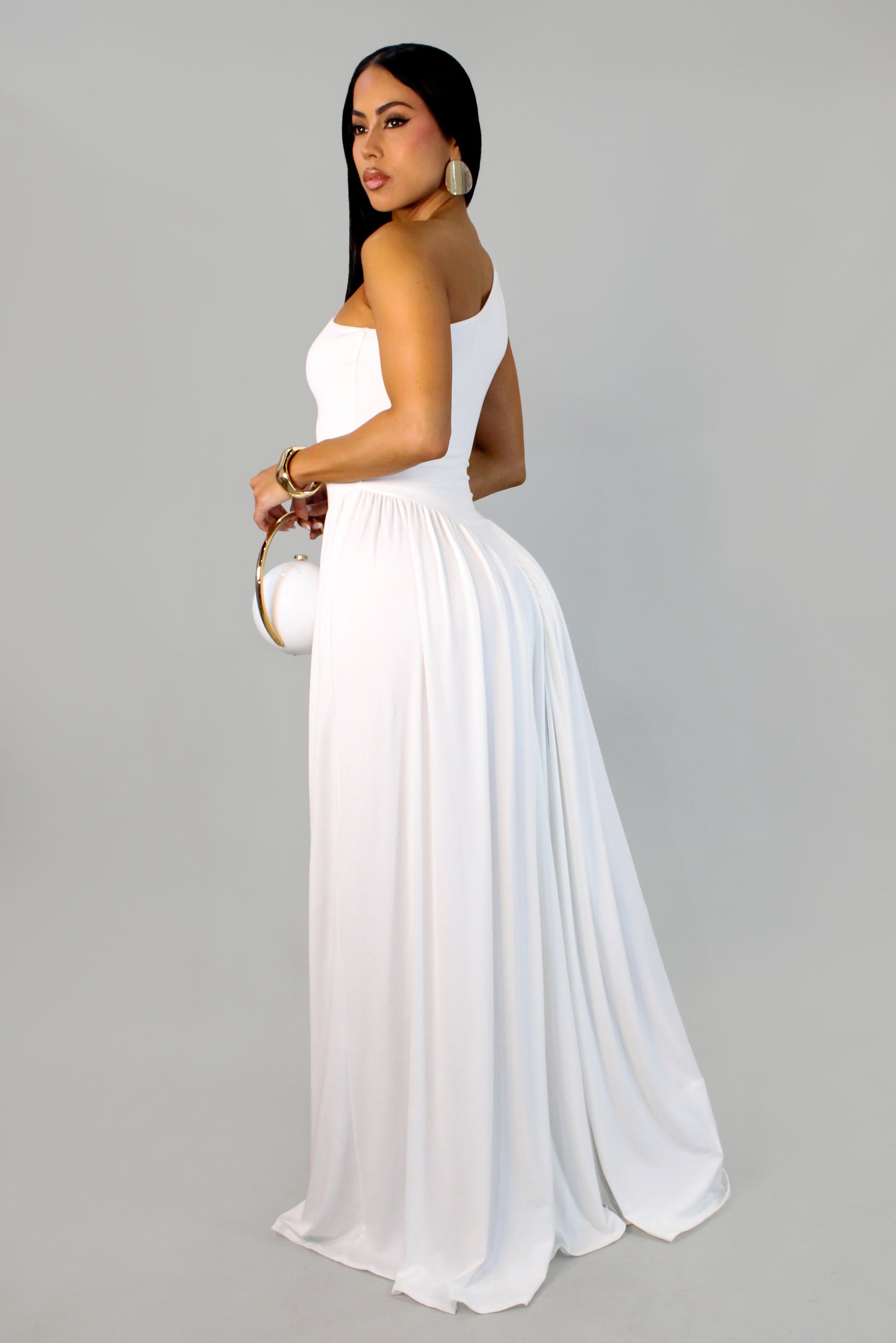 Manuela's Maxi Dress - White