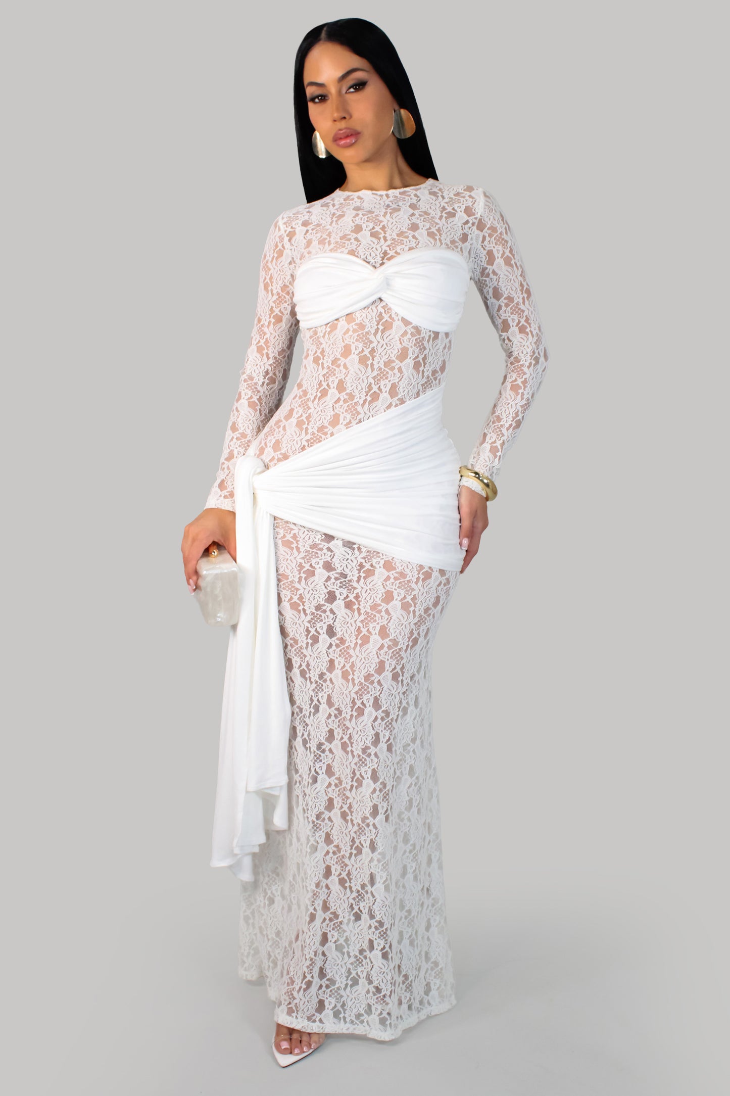 Dance Of Charm Dress - White