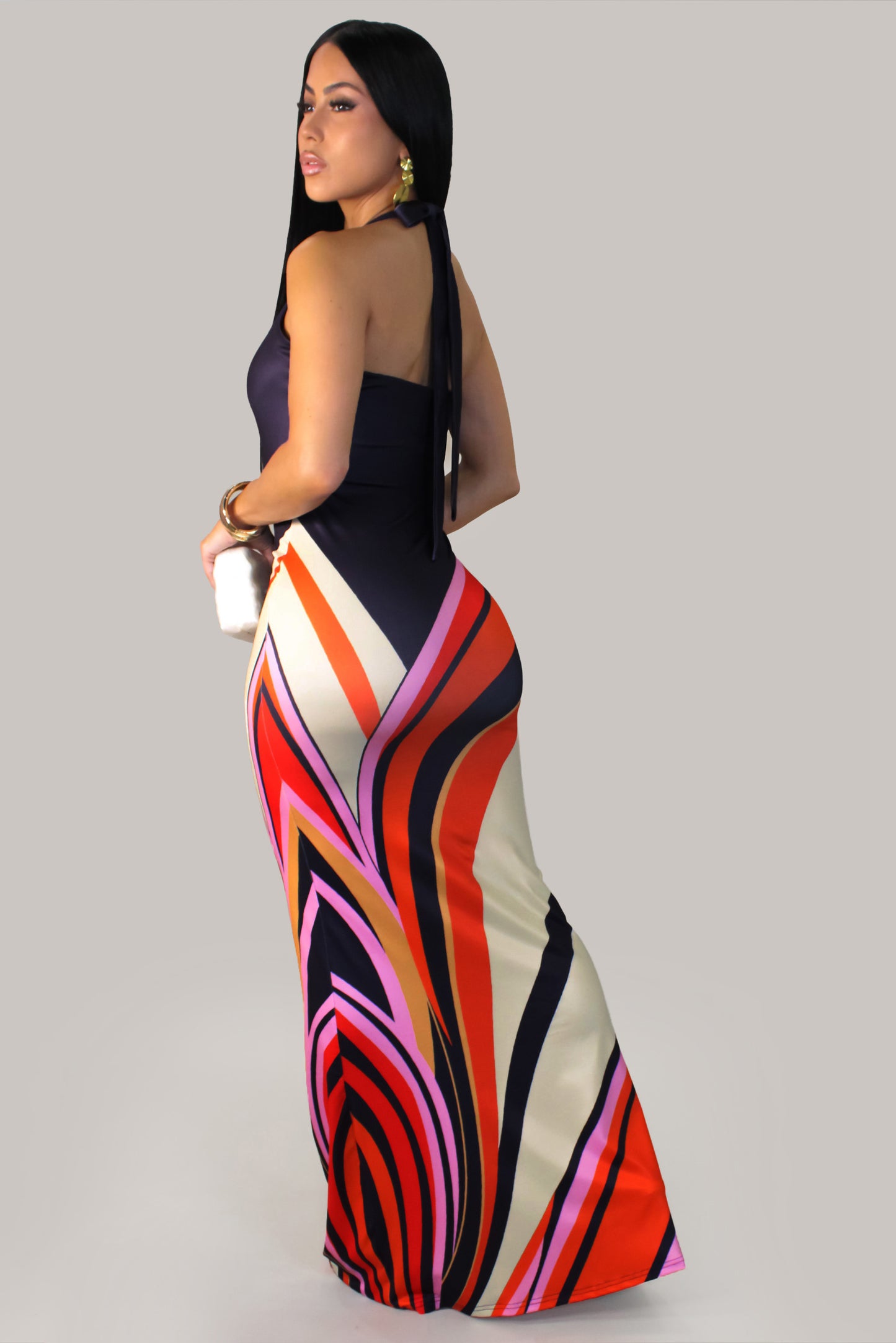 Festival muse Dress -Multi