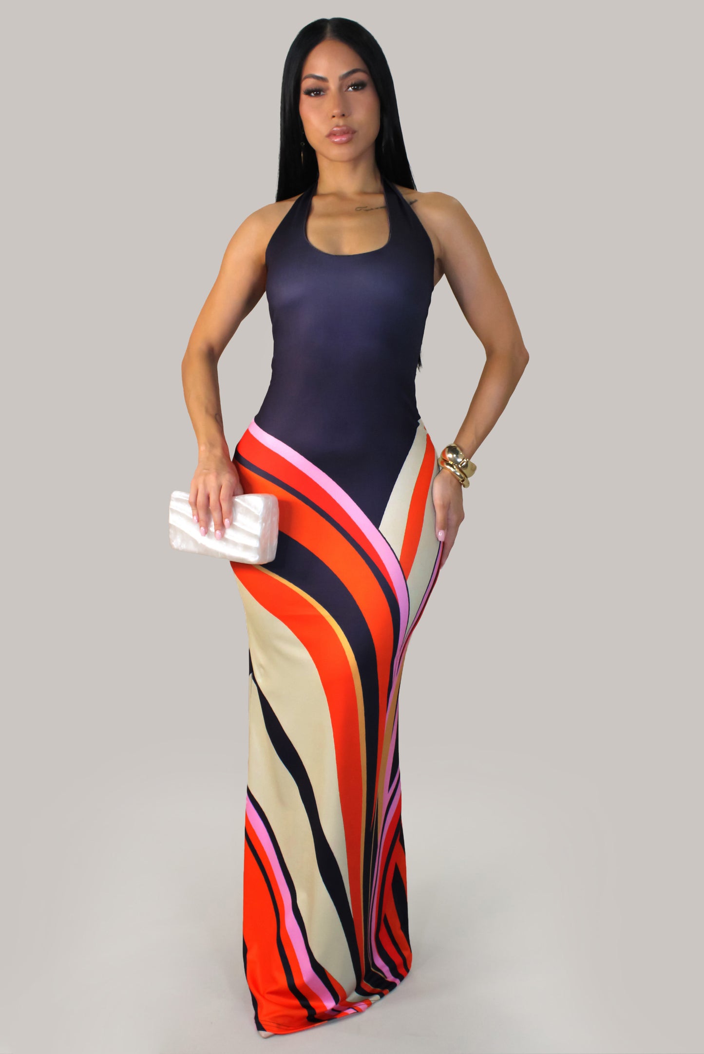 Festival muse Dress -Multi