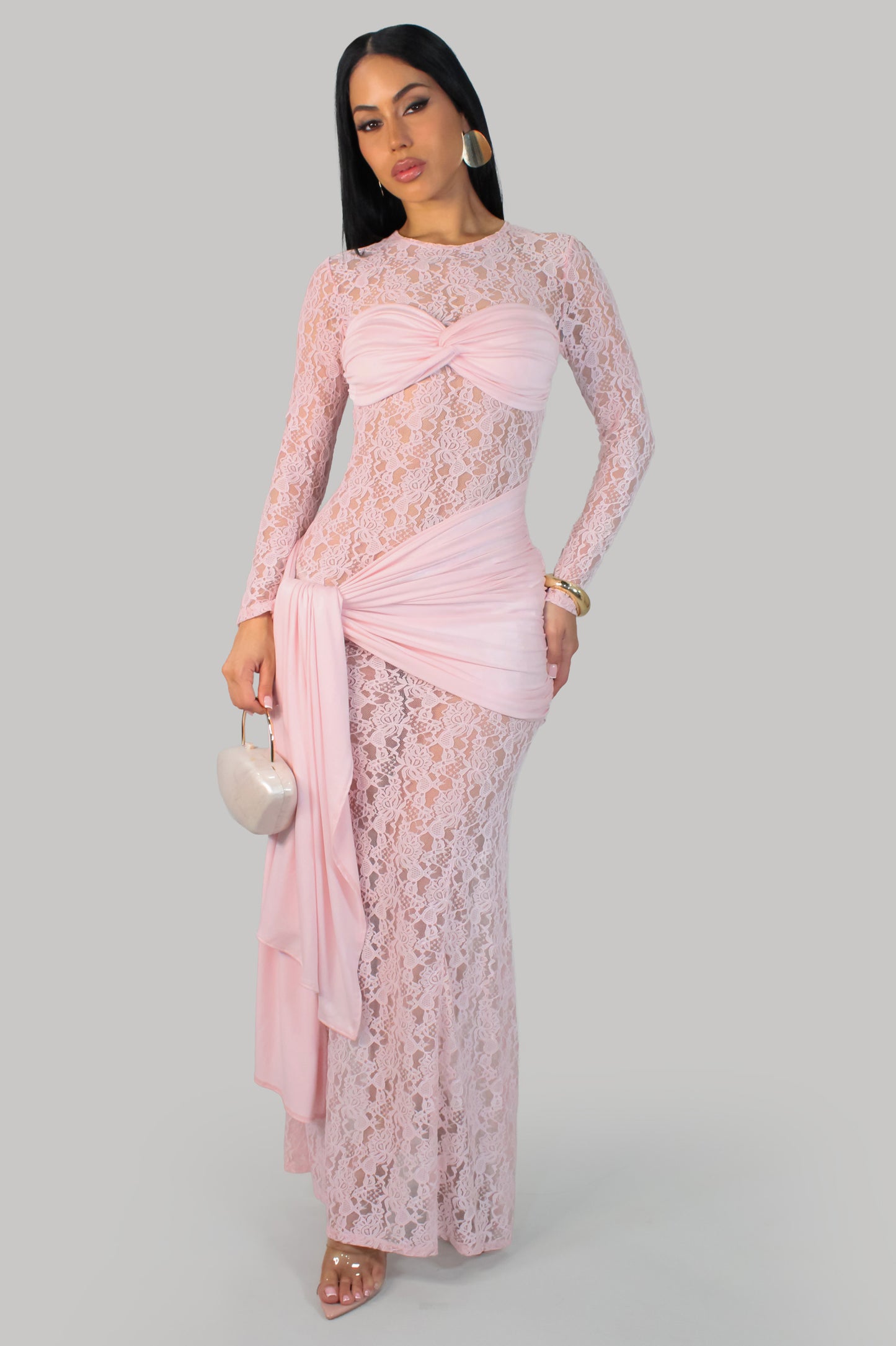 Dance Of Charm Dress - Pink