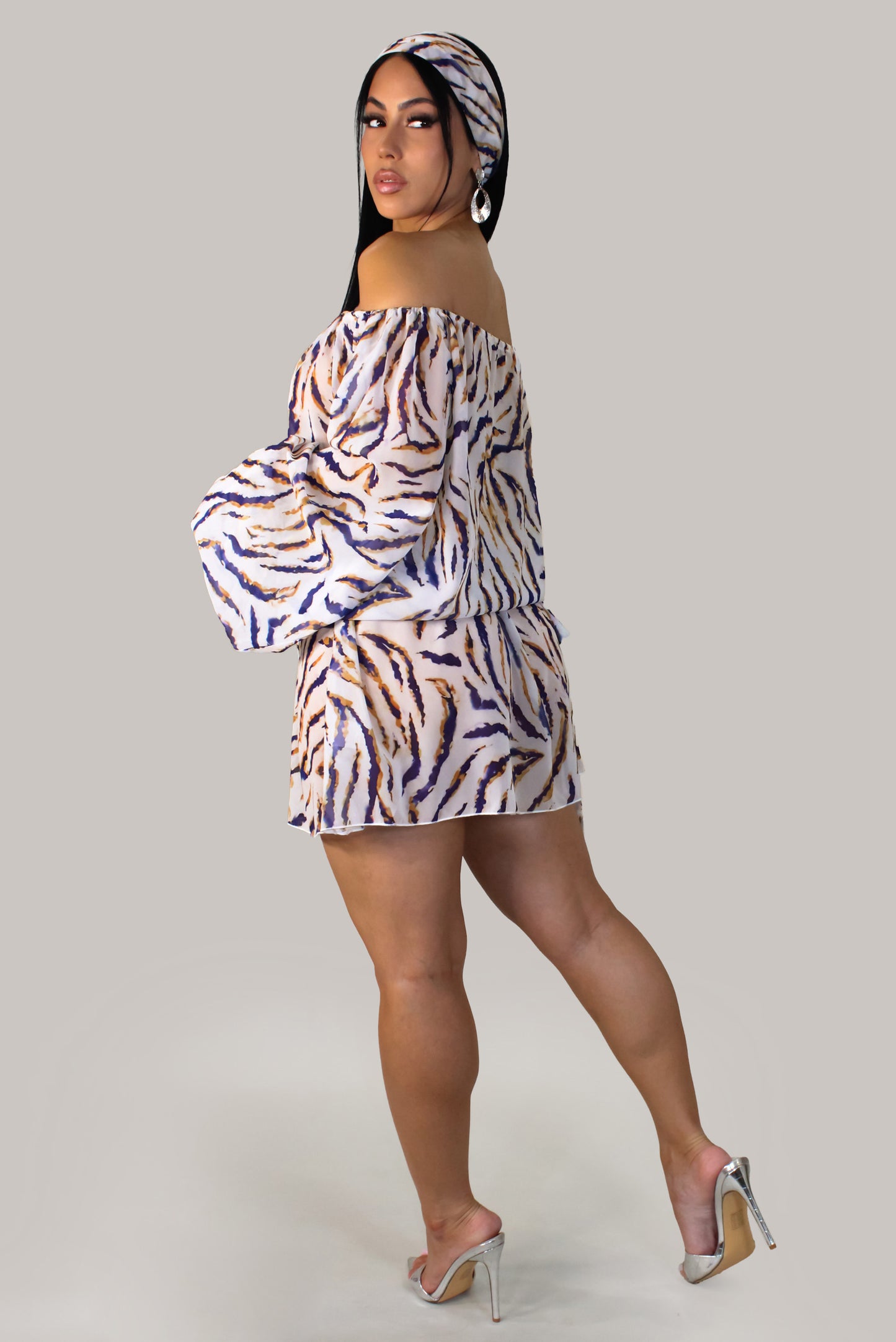 Capri Waves Dress-Blue