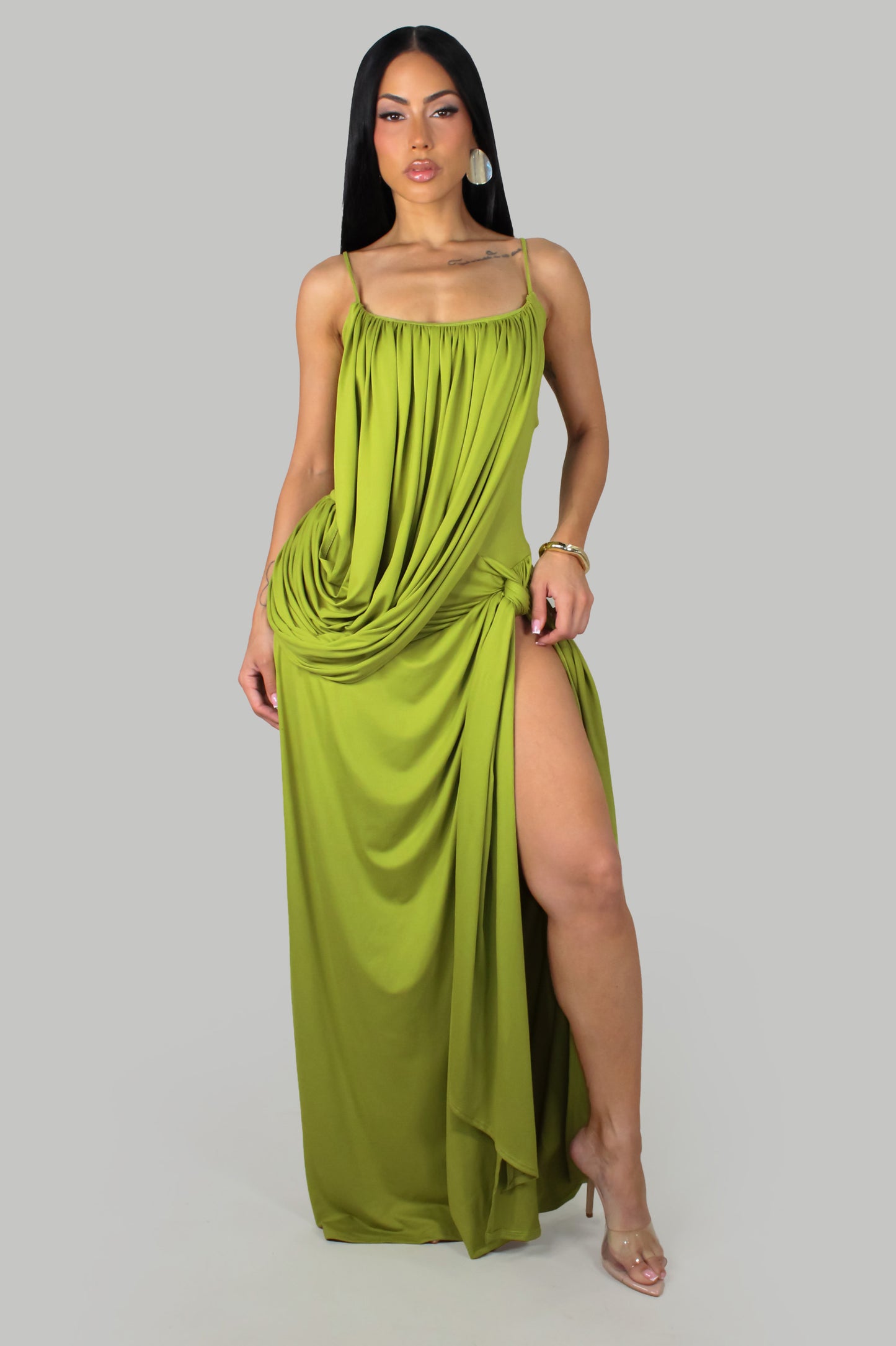 Milena,s Dress- Green