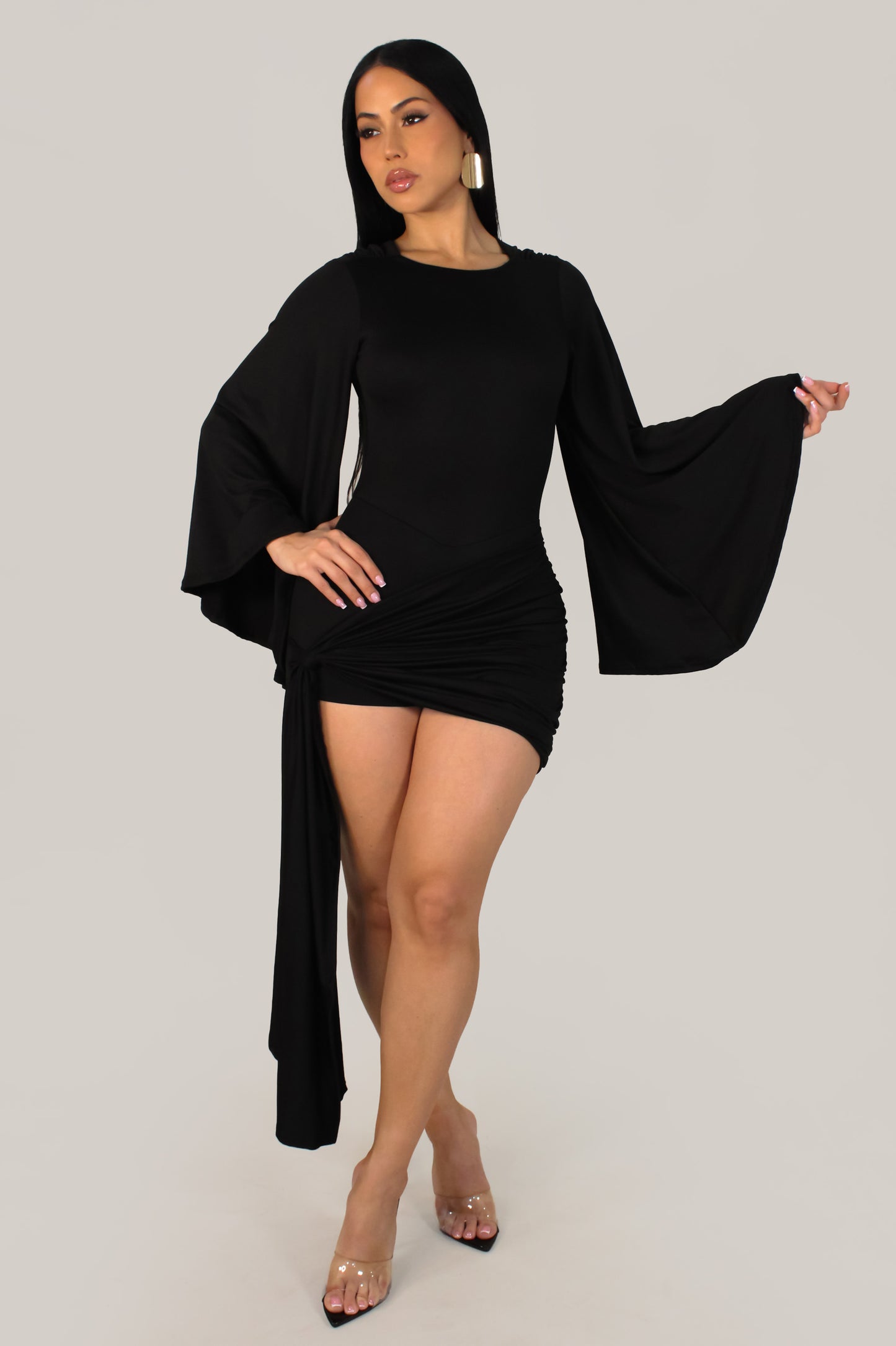Manuela's Desire  Romper - Black