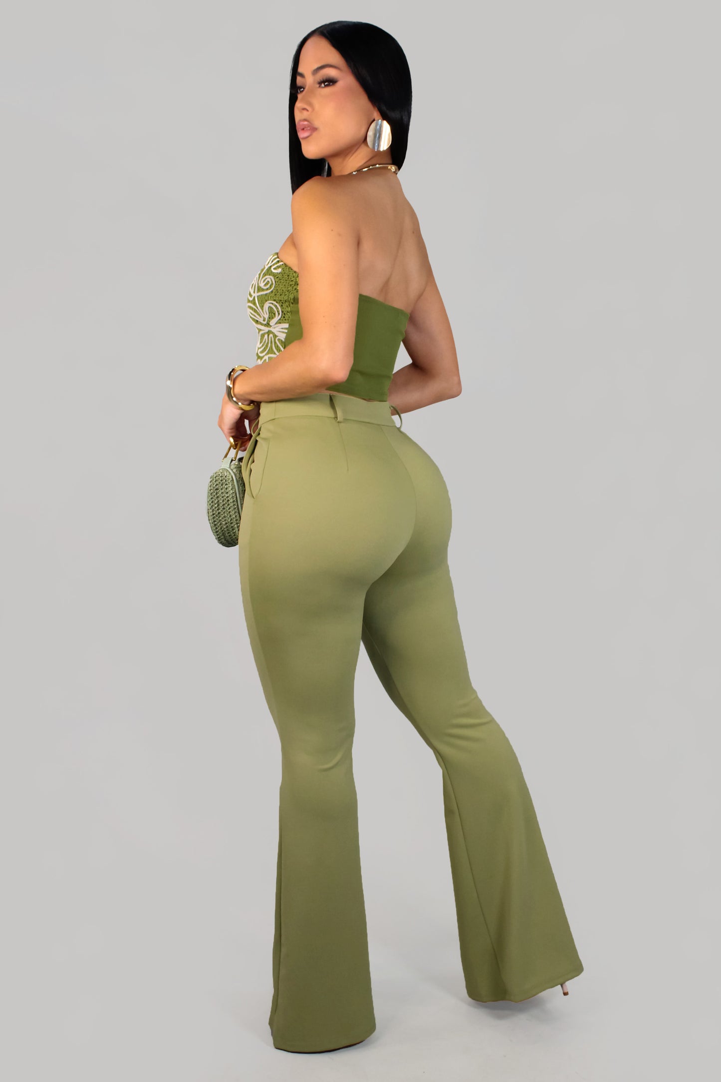 Green To Impress Pant - Green