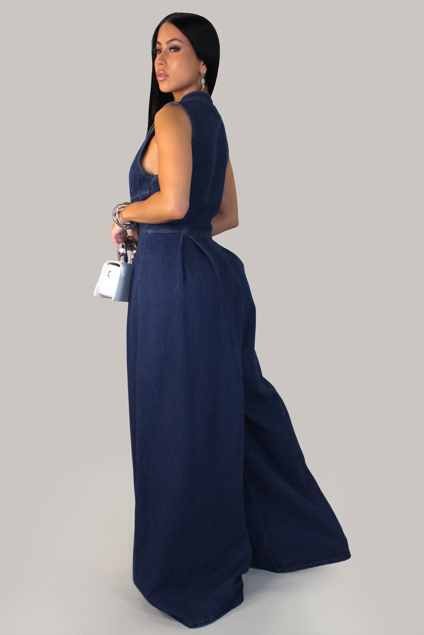 Andrea's Jumpsuit - Blue