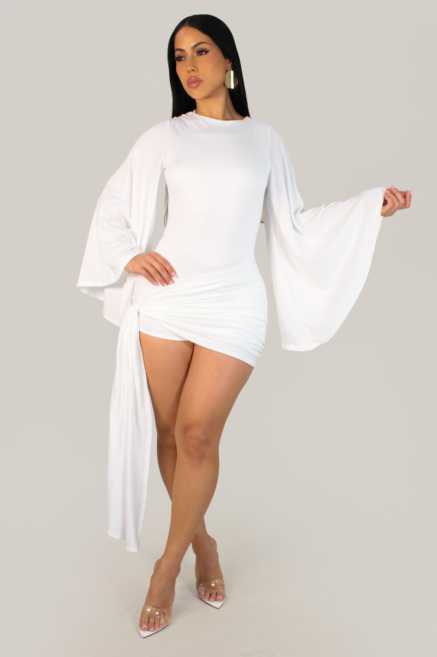 Manuela's Desire  Romper -White