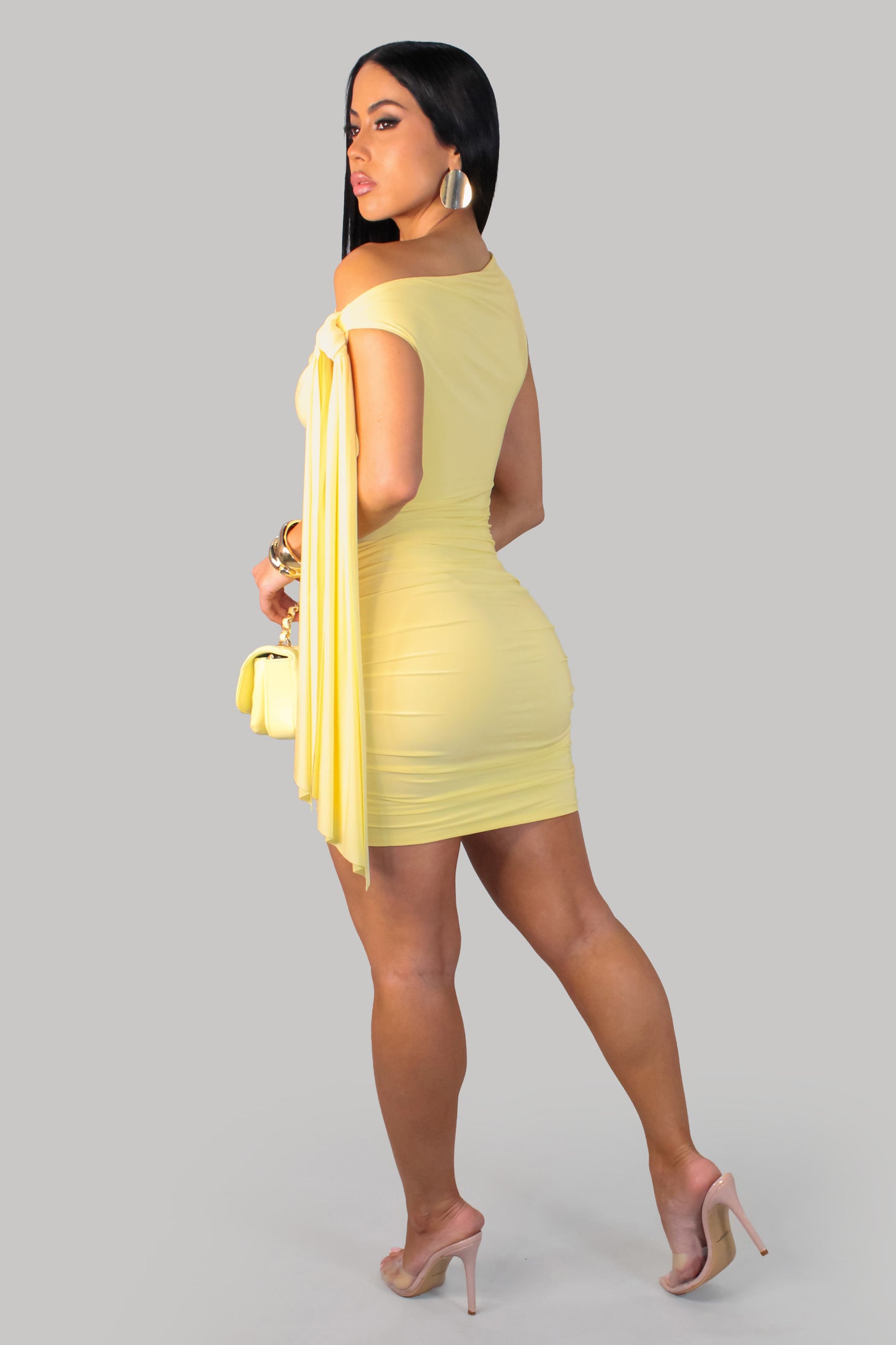 Romantic Haven Dress- Yellow