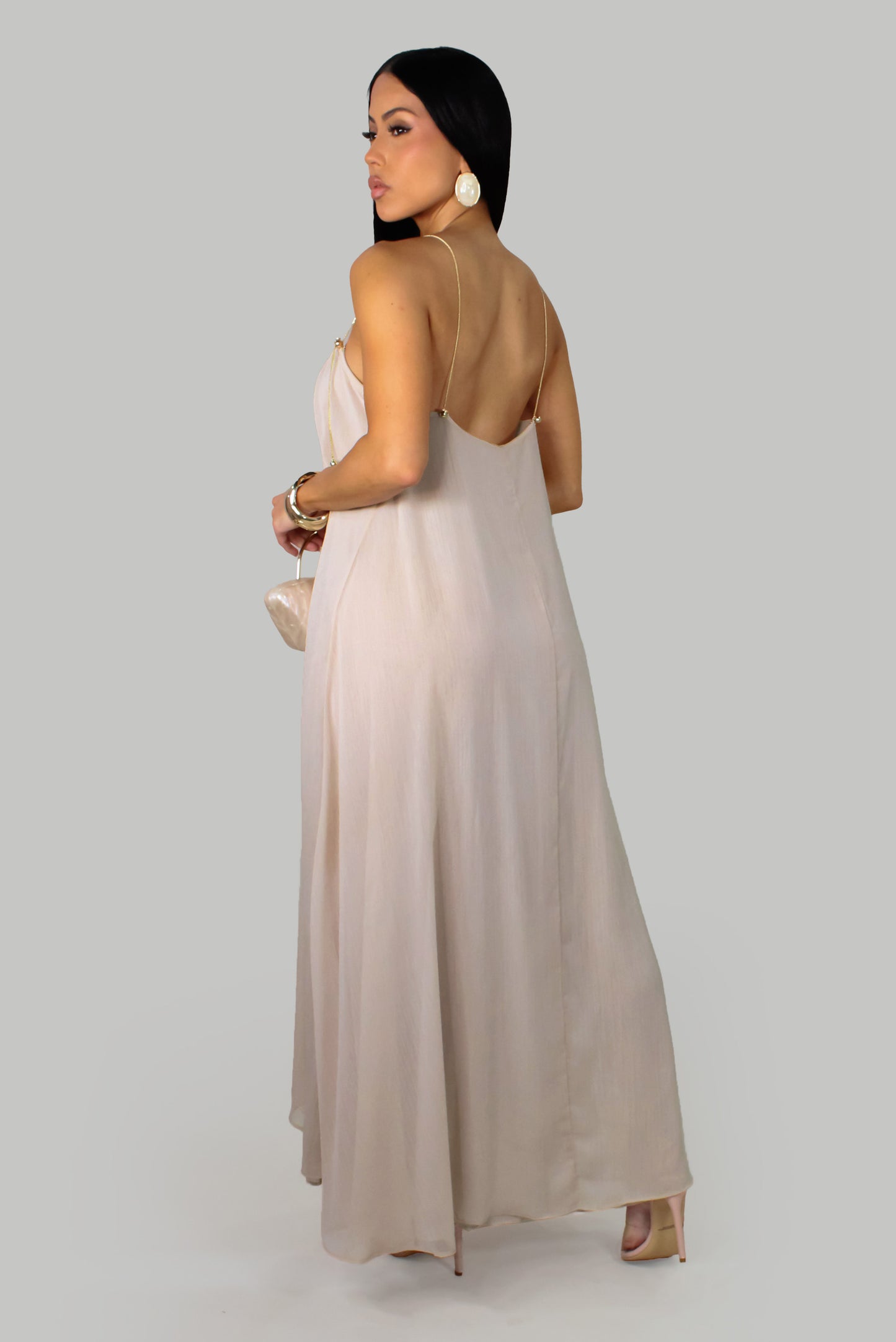 Why Worried  Dress - Cream