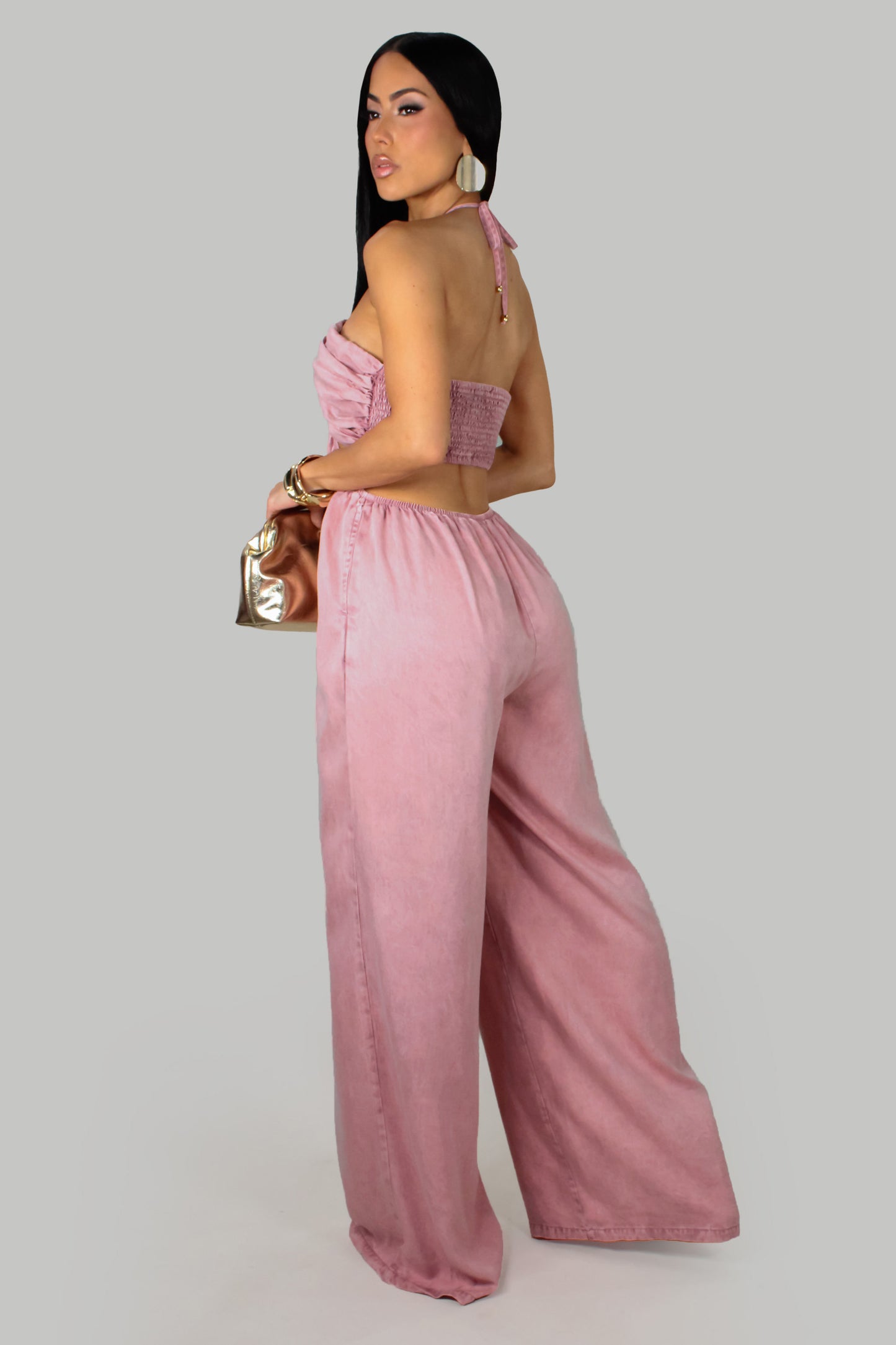 Dixie Jumpsuit - Mauve