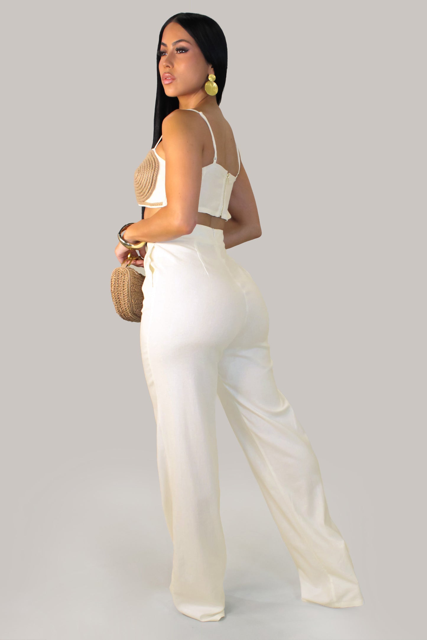 Agata's Pant Set - White